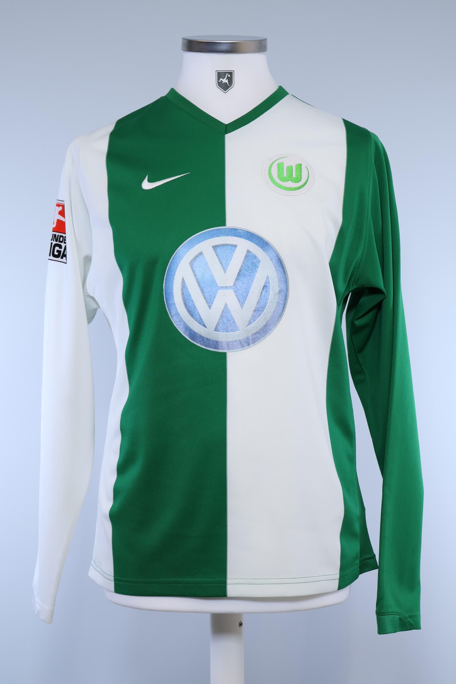 Wolfsburg 2006/07 Home Shirt - SAuthentic Original Football Shirt