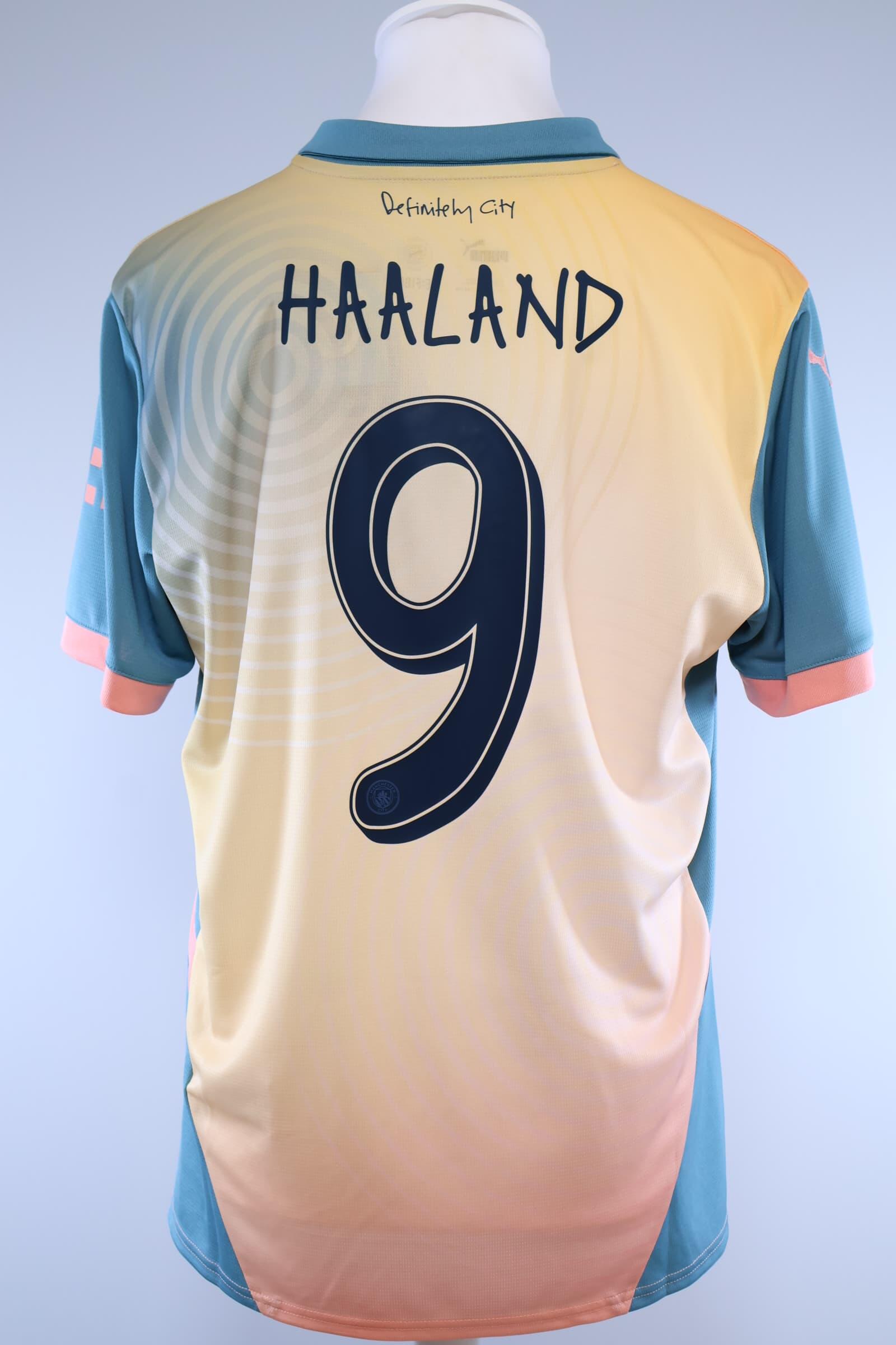 Manchester City 2024/25 Haaland #10 Fourth Shirt - LAuthentic Original Football Shirt