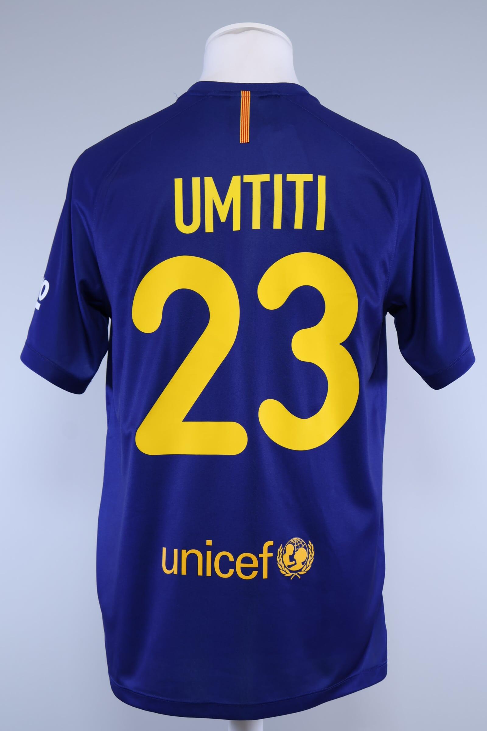 Barcelona 2017/18 Umtiti #23 Home Shirt - MAuthentic Original Football Shirt