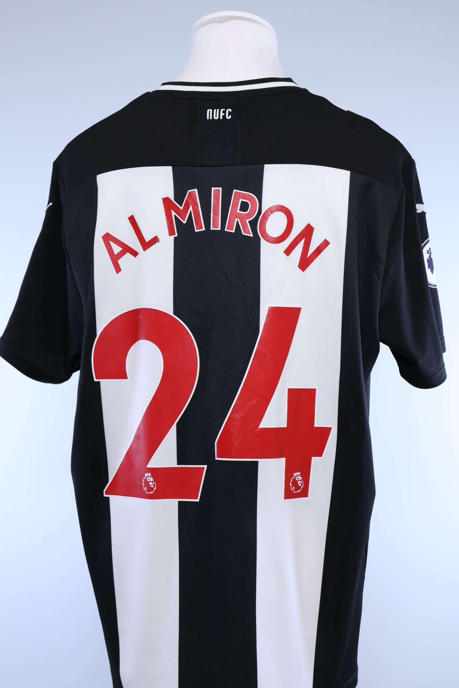 Newcastle United 2019/20 Almiron #24 Home Shirt - XLAuthentic Original Football Shirt