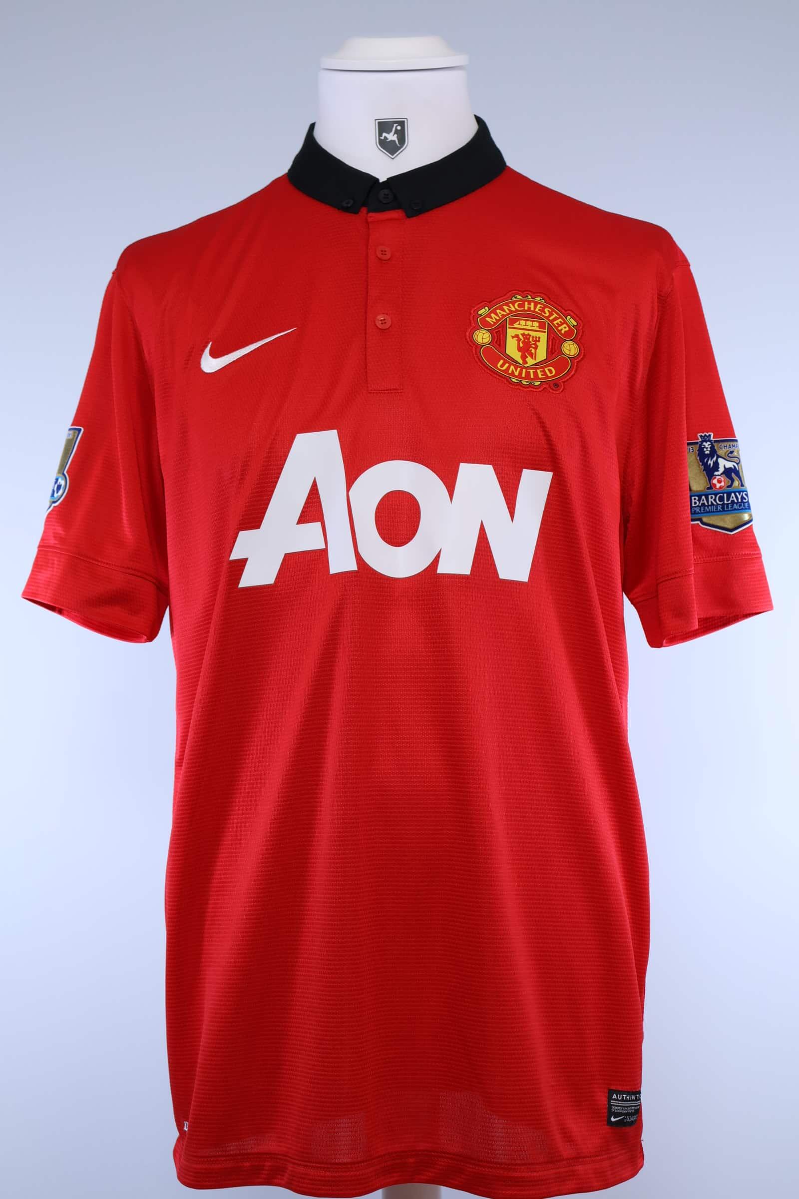Manchester United 2013/14 Home Shirt - LAuthentic Original Football Shirt