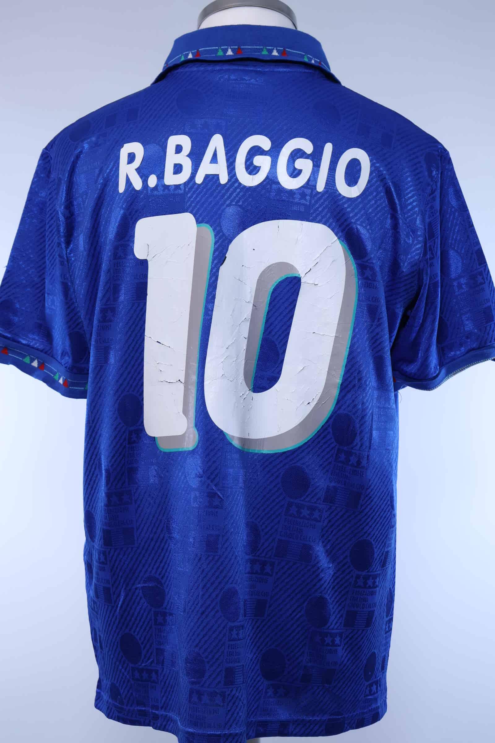 Italy 1994/94 R. Baggio #10 Home Shirt - L Authenic Original Football Shirt