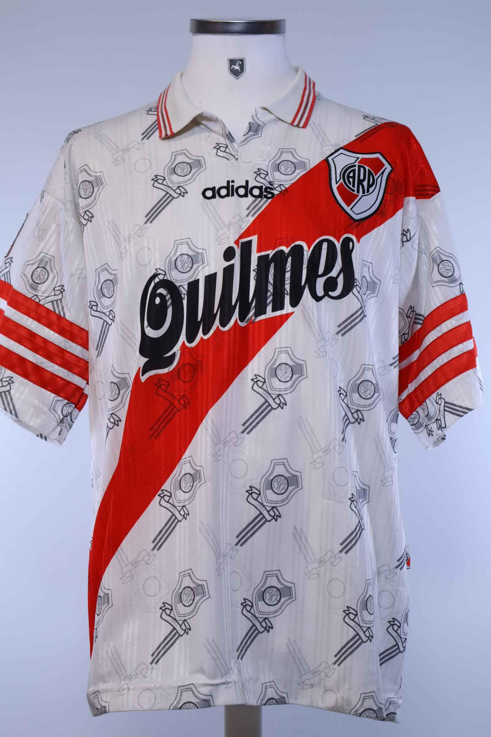 Club Atletico River Plate 1997/98 Home Shirt - LAuthentic Original Football Shirt
