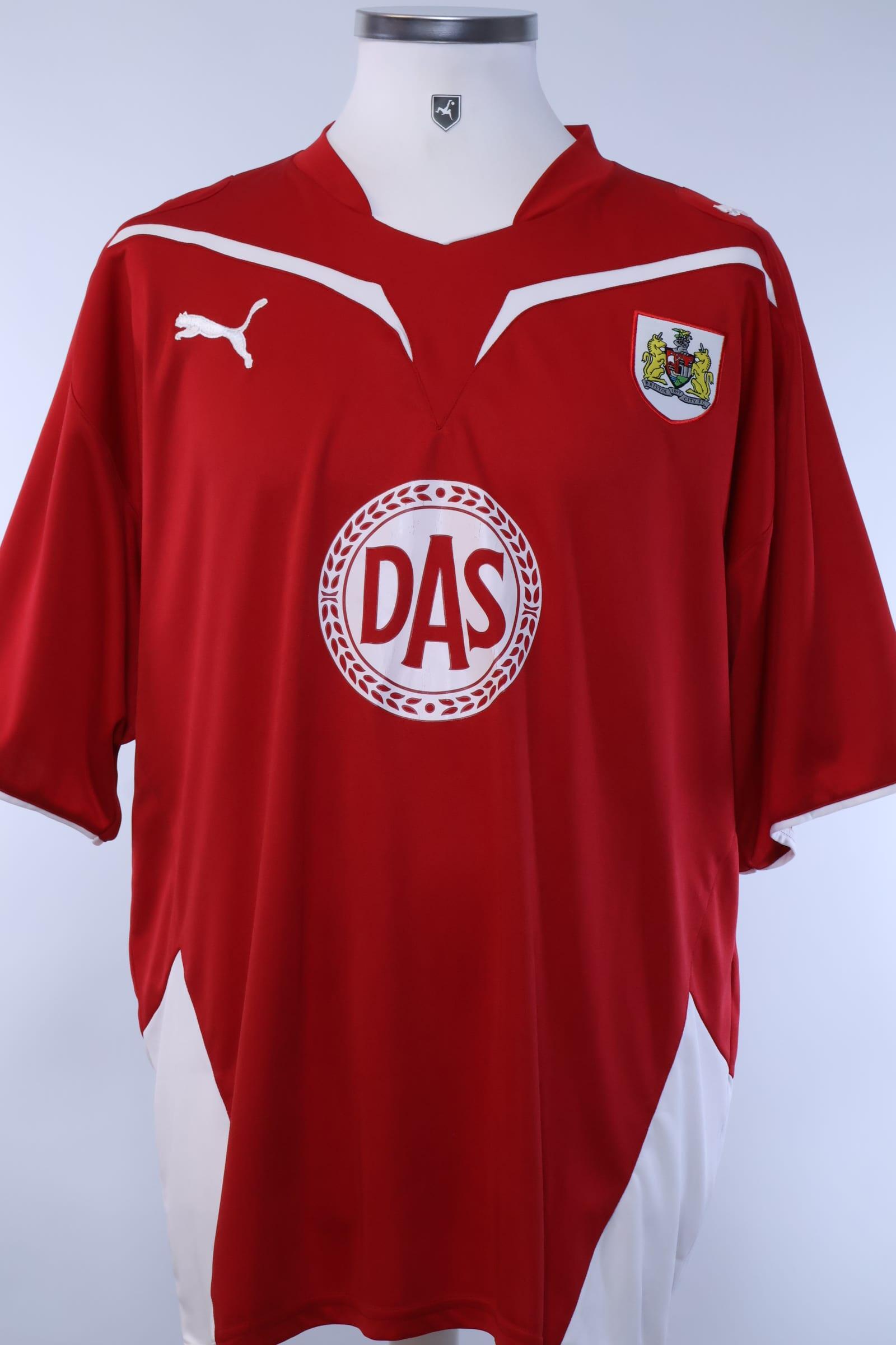 Bristol City F.C 2009/10 Home Shirt - XLAuthentic Original Football Shirt