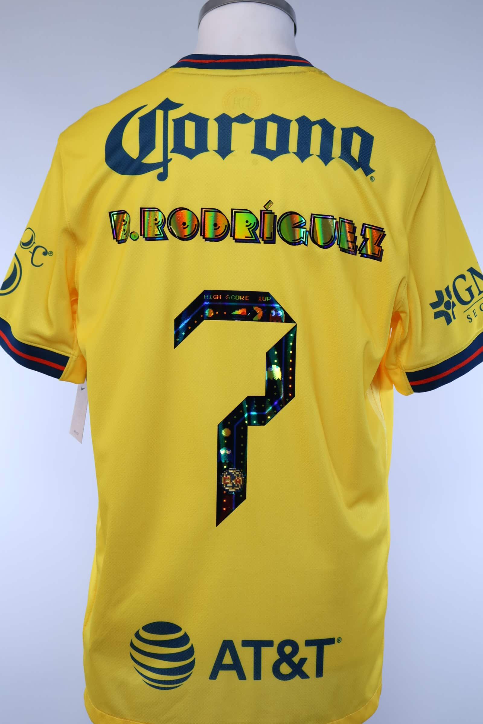 Club América 2024/25 B.Rodriguez #7 Home Shirt - LAuthentic Original Football Shirt