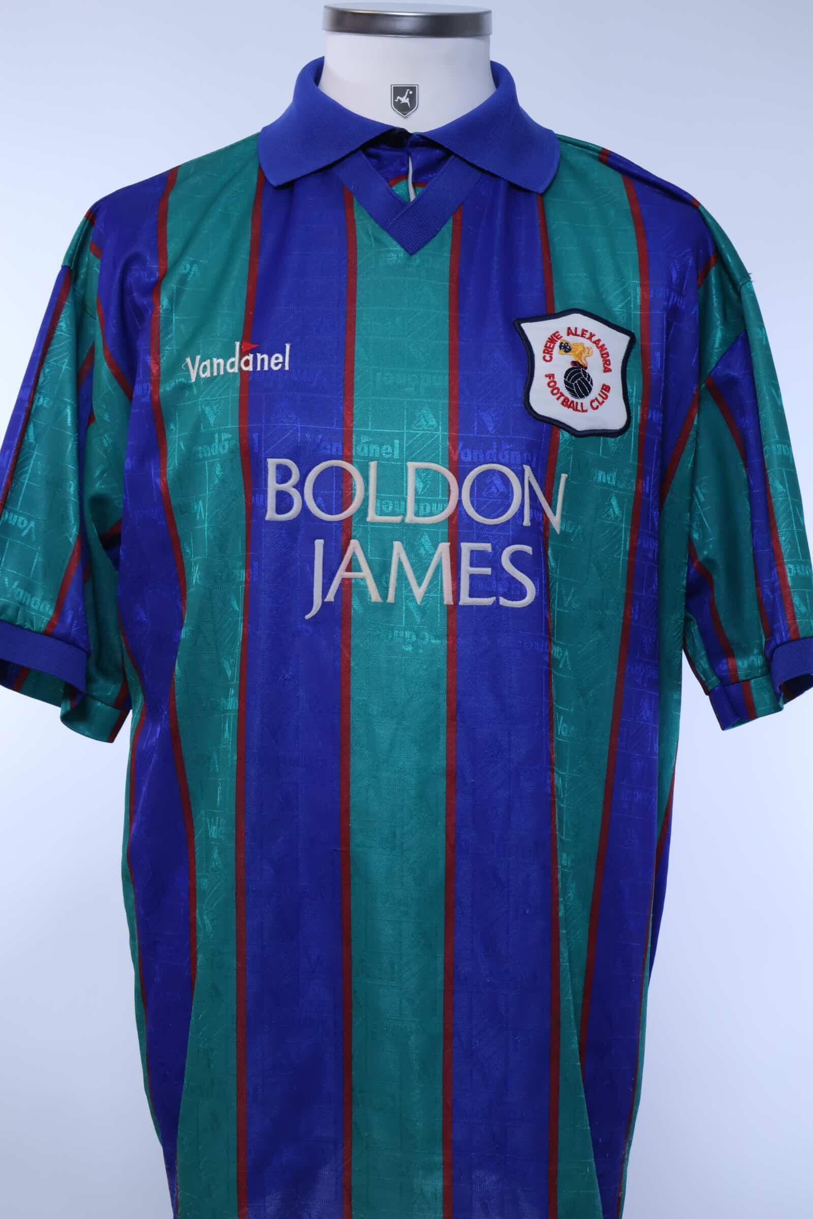 Crewe Alexandra 1995/96 Away Shirt - XLAuthentic Original Football Shirt