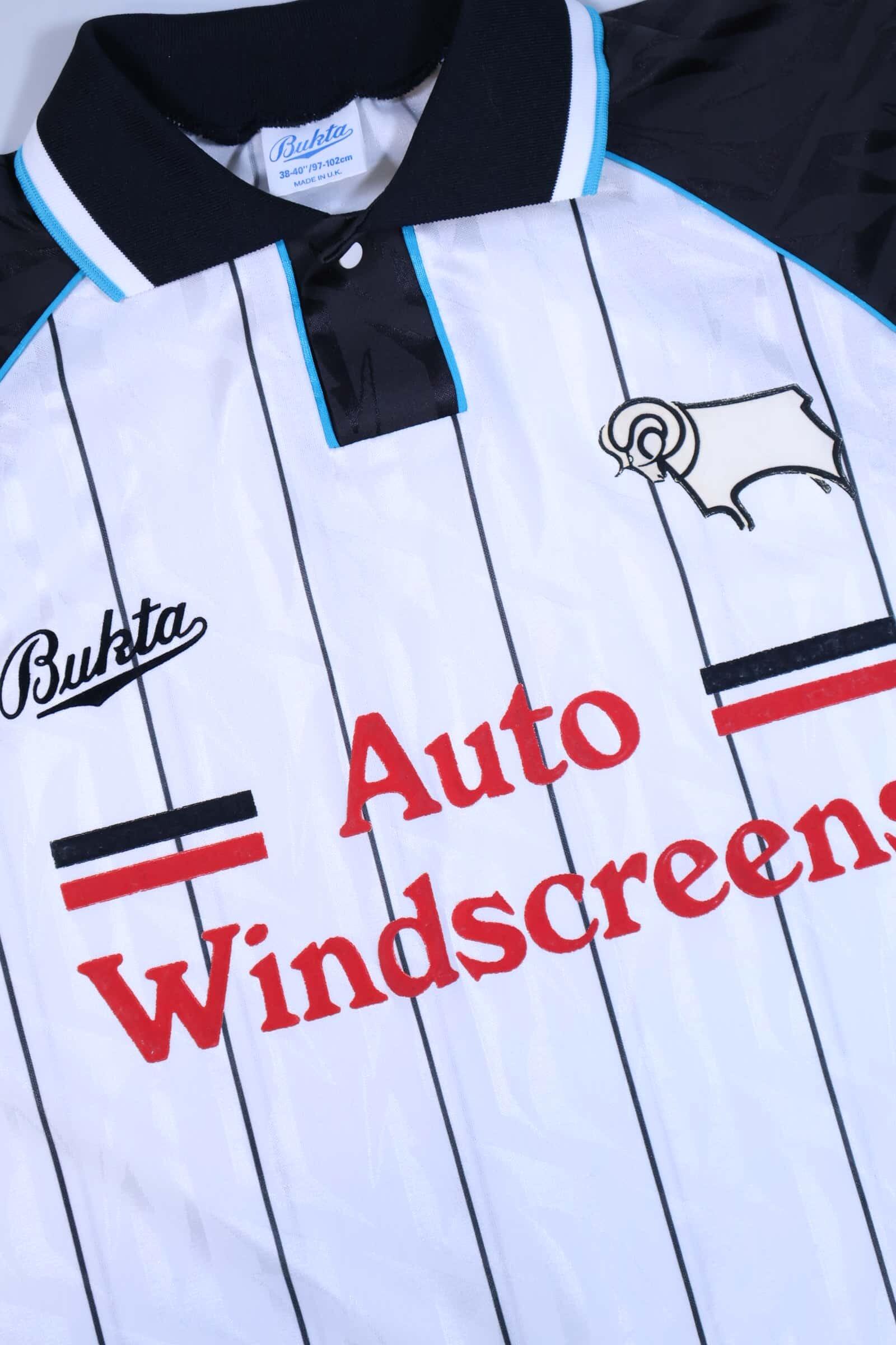 Derby County 1993/94 Home Shirt - M Authenic Original Football Shirt