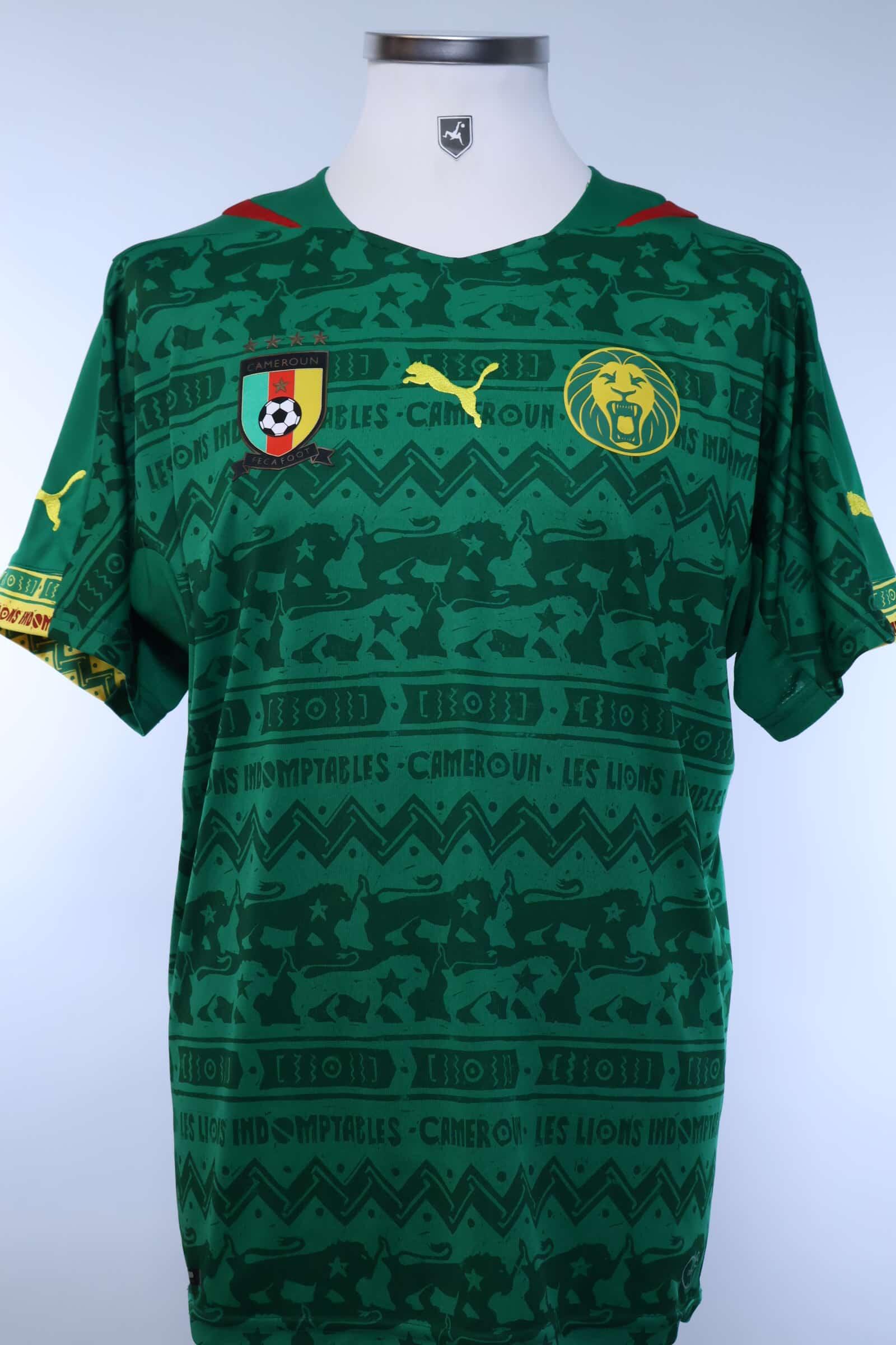 Cameroon 2014/15 Home Shirt - Player Issue - LAuthentic Original Football Shirt
