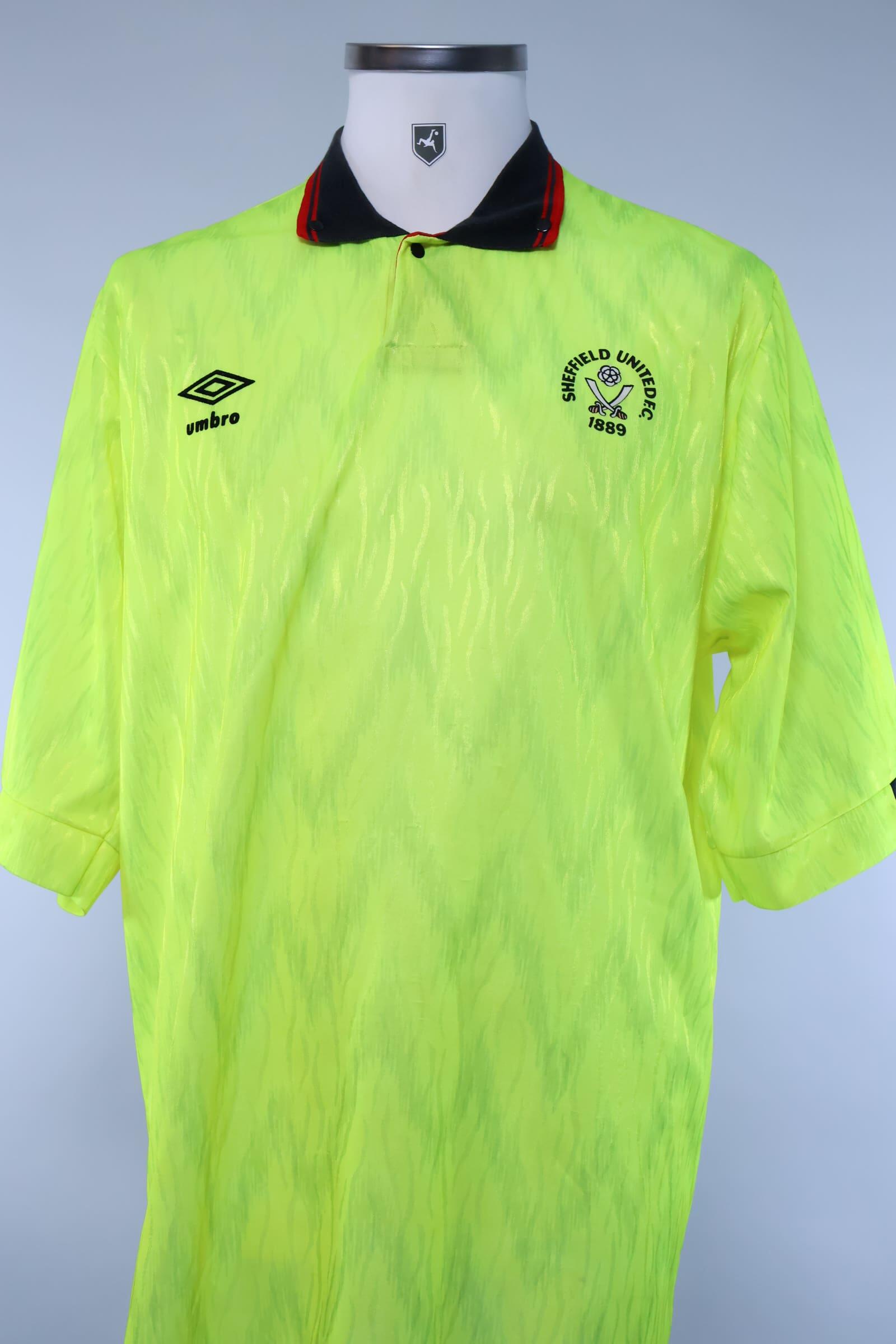Sheffield United F.C 1989/91 Away Shirt - XLAuthentic Original Football Shirt