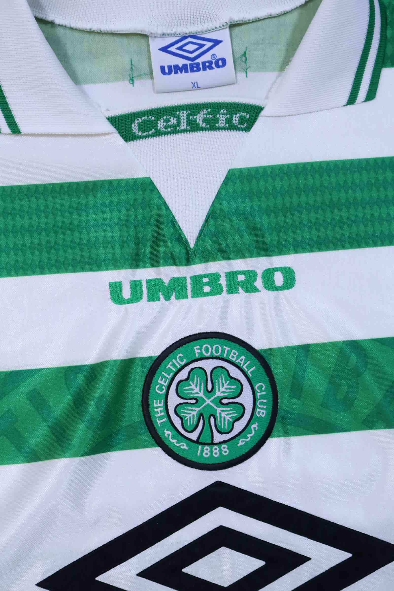 Celtic F.C 1997/99 Home Shirt - XL Authenic Original Football Shirt
