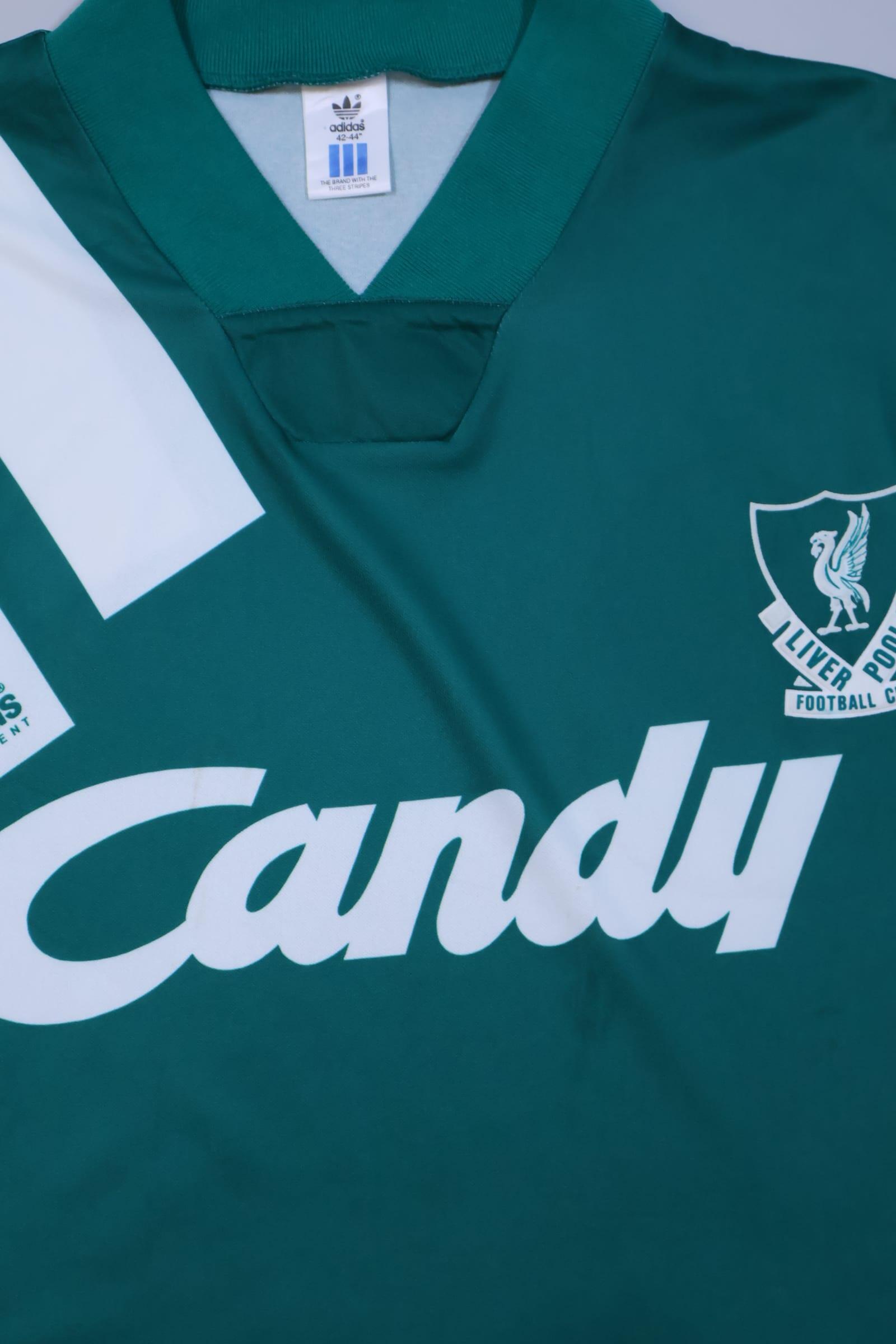 Liverpool F.C 1991/92 Away Shirt - L Authenic Original Football Shirt