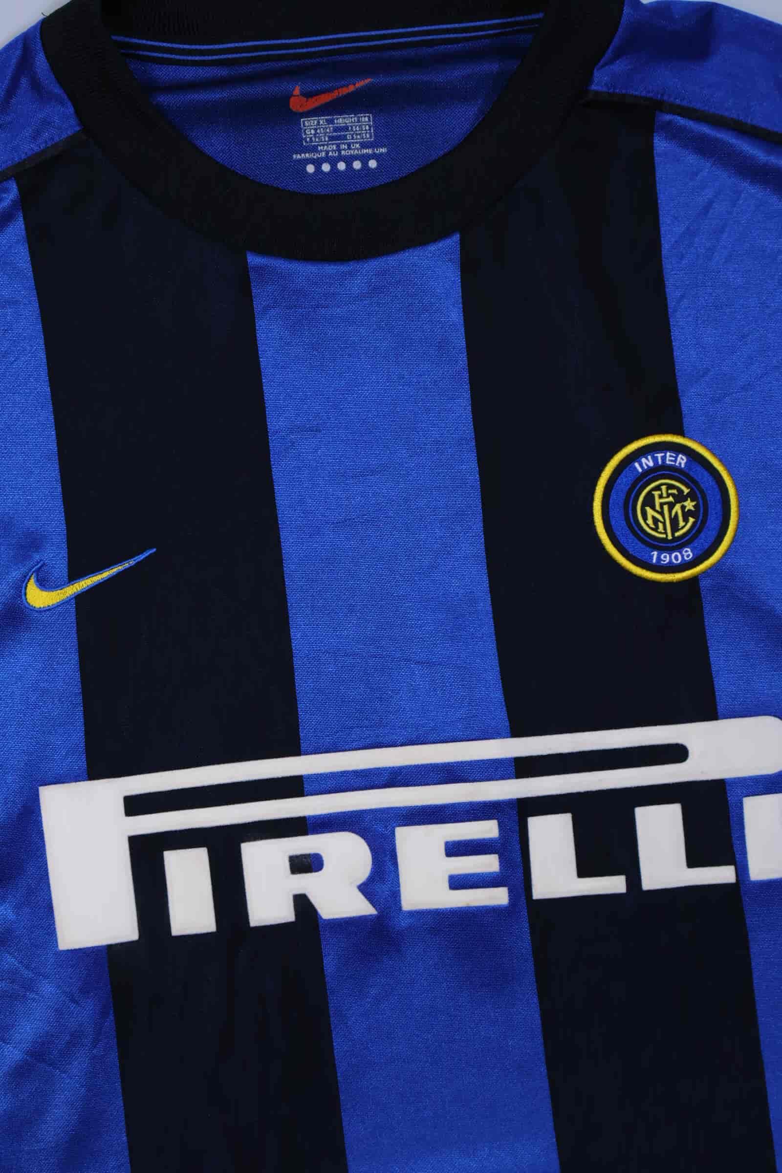 Inter Milan 1999/00 Home Shirt - XL Authenic Original Football Shirt