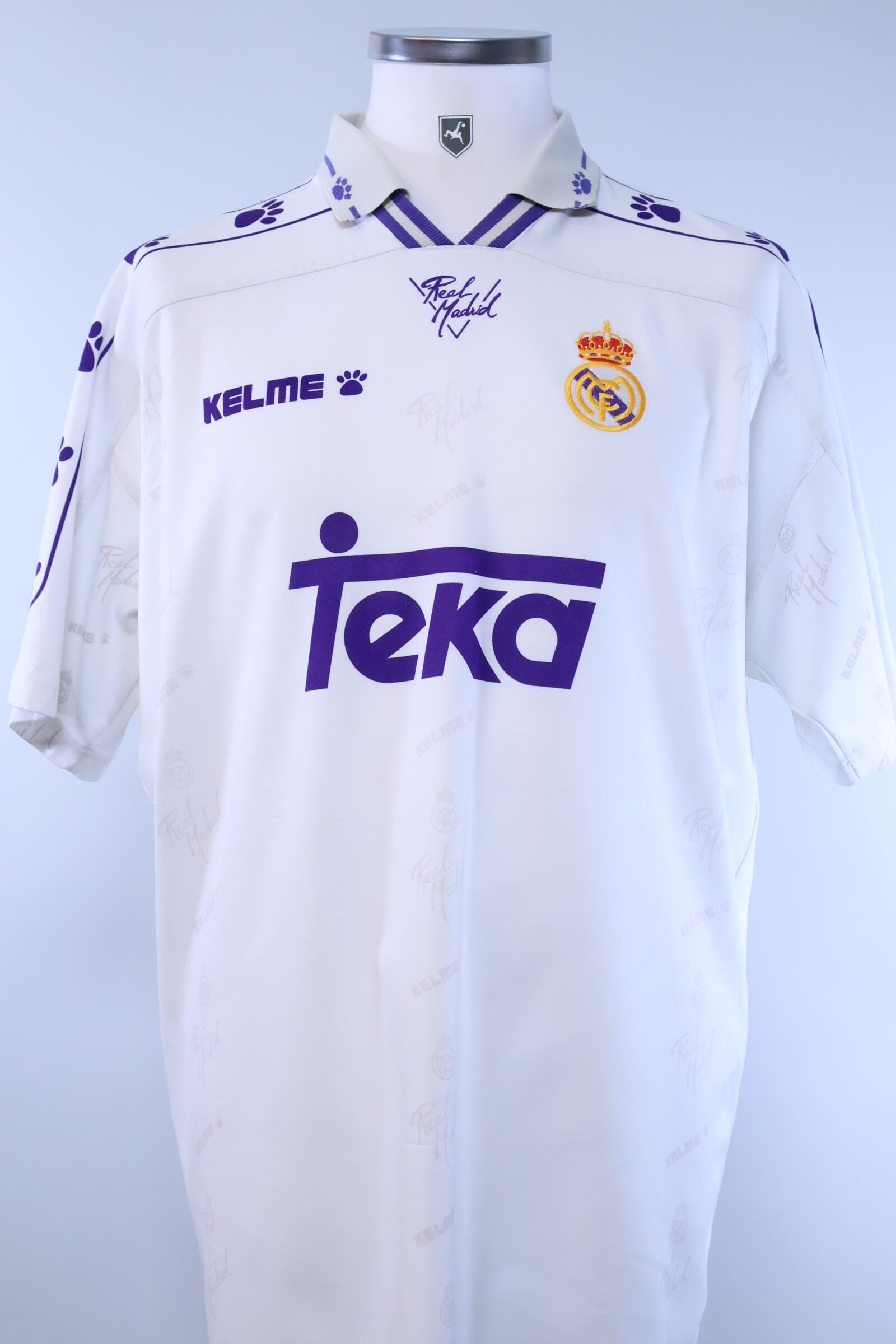Real Madrid 1994/96 Home Shirt - XLAuthentic Original Football Shirt