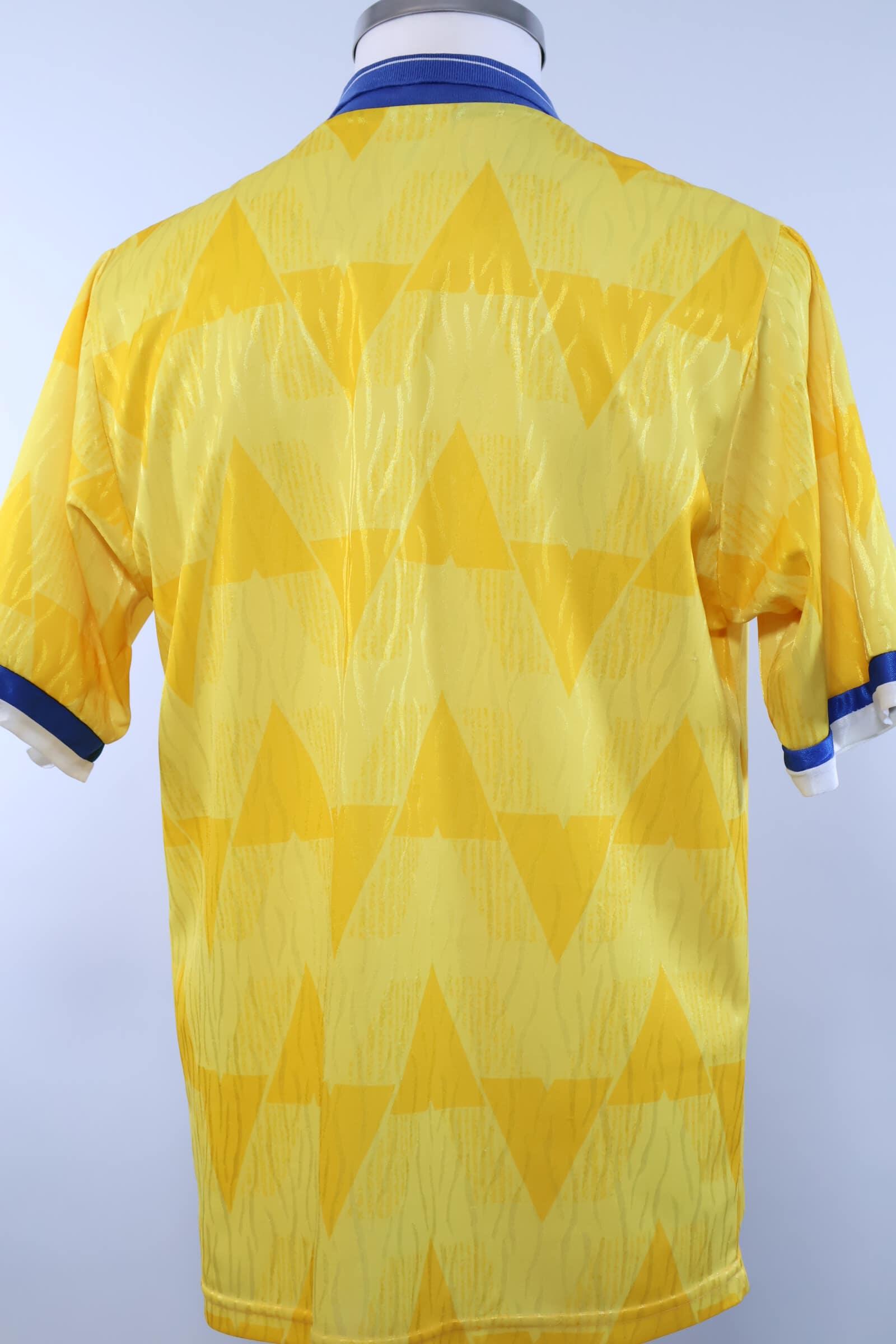 Leeds United 1989/90 Away Shirt - M Authenic Original Football Shirt