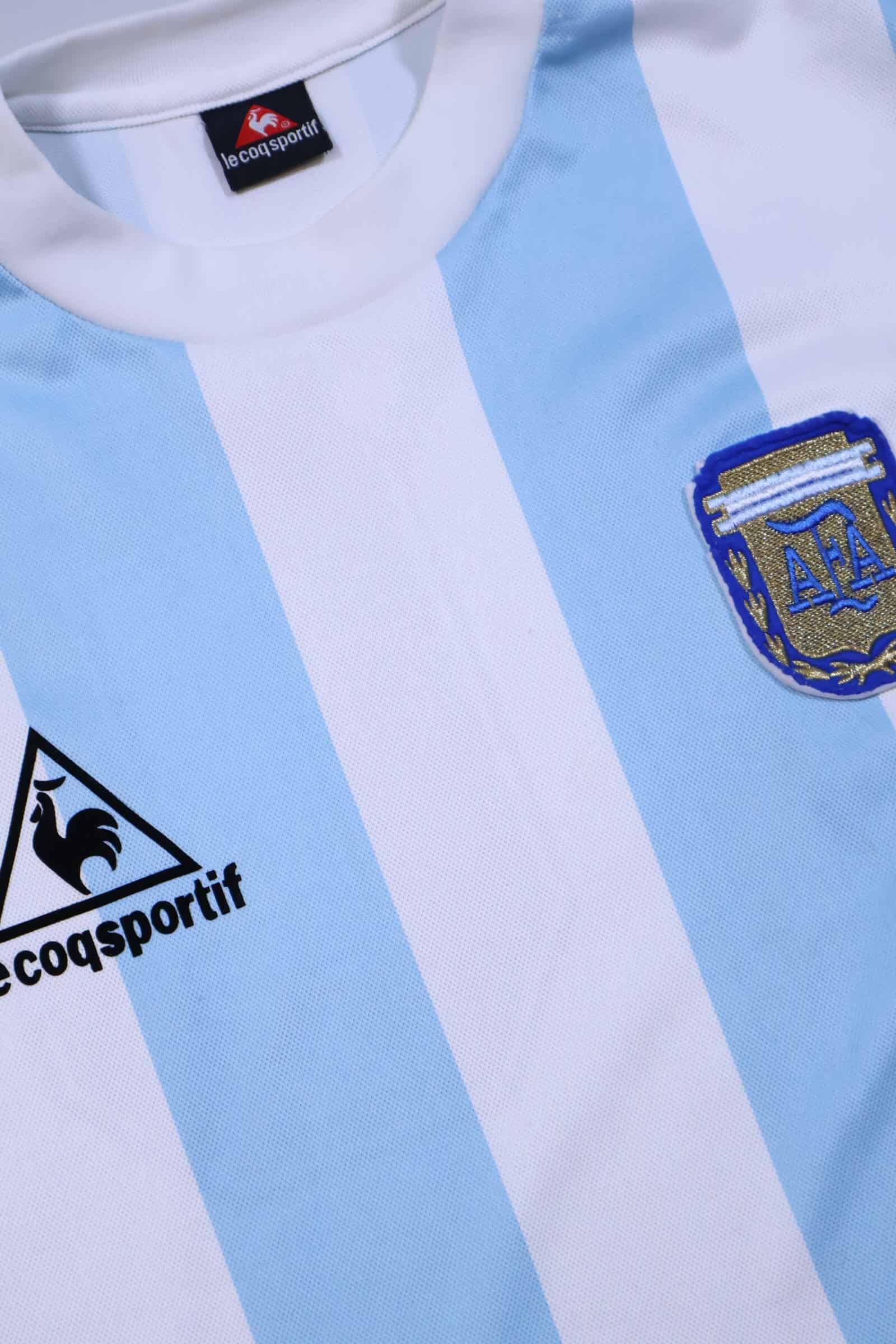 Argentina 1986/86 #10 World Cup (Remake) - M Authenic Original Football Shirt