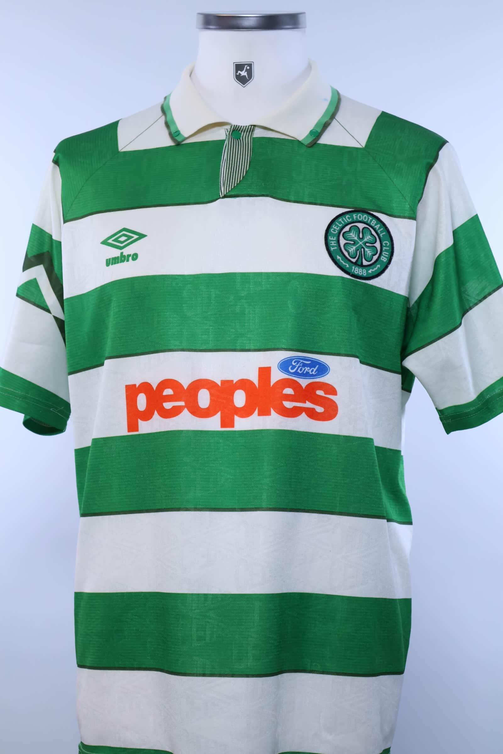 Celtic F.C 1991/92 Home Shirt - LAuthentic Original Football Shirt