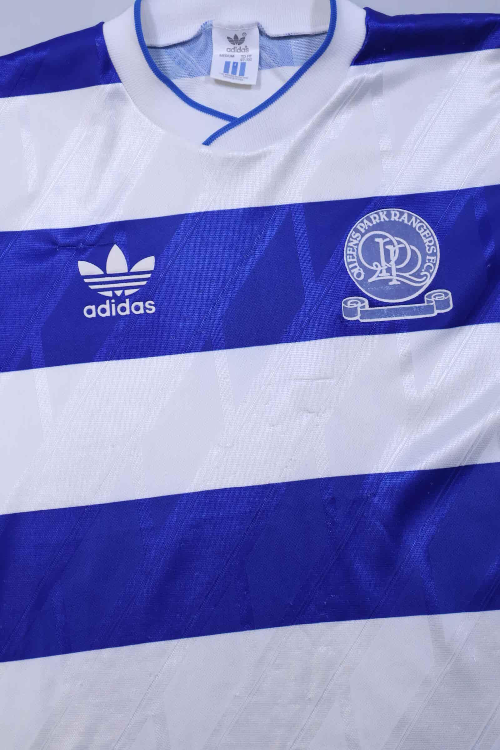 Queens Park Rangers 1987/89 Home Shirt - S Authenic Original Football Shirt