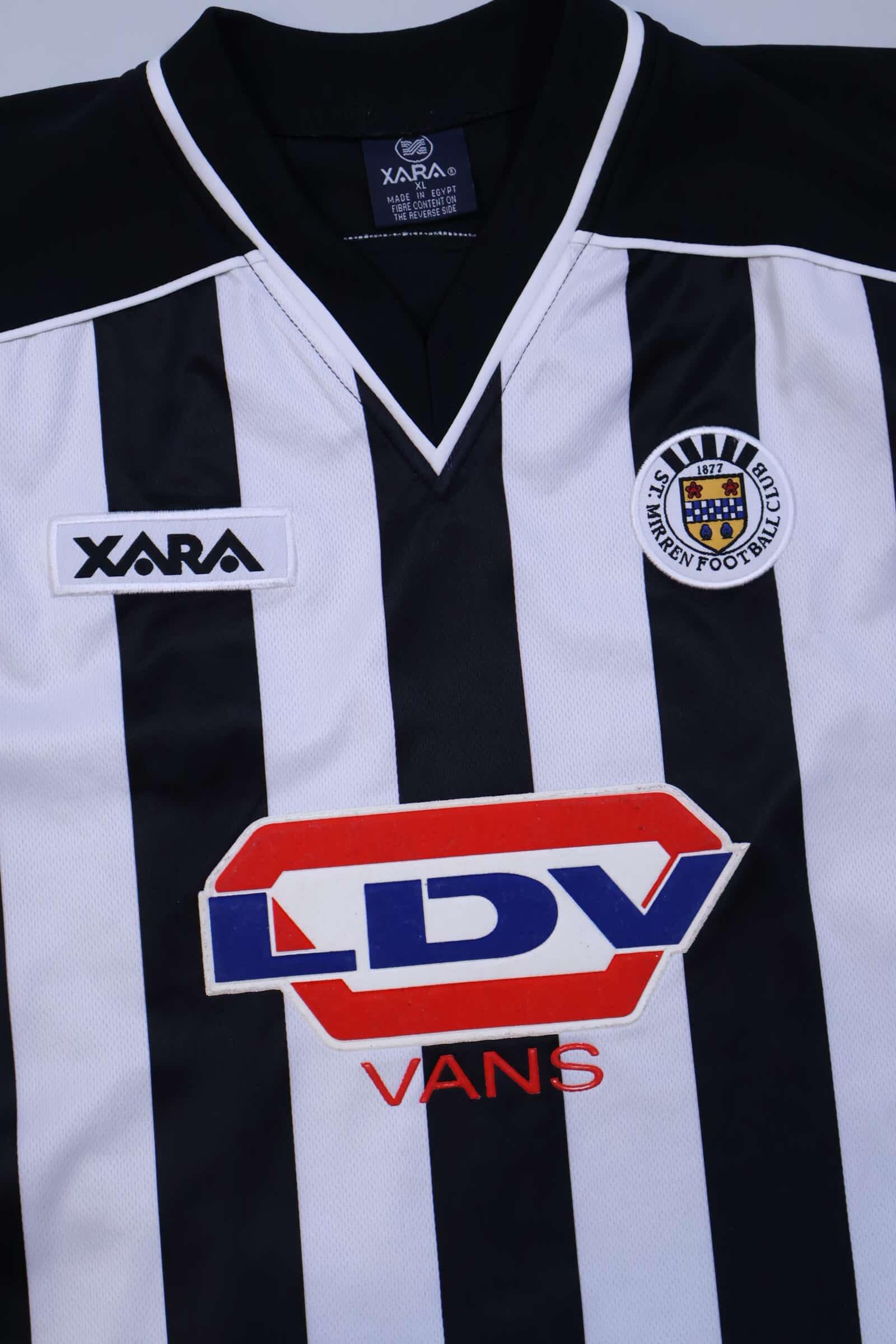 St Mirren 2001/02 Home Shirt - XL Authenic Original Football Shirt