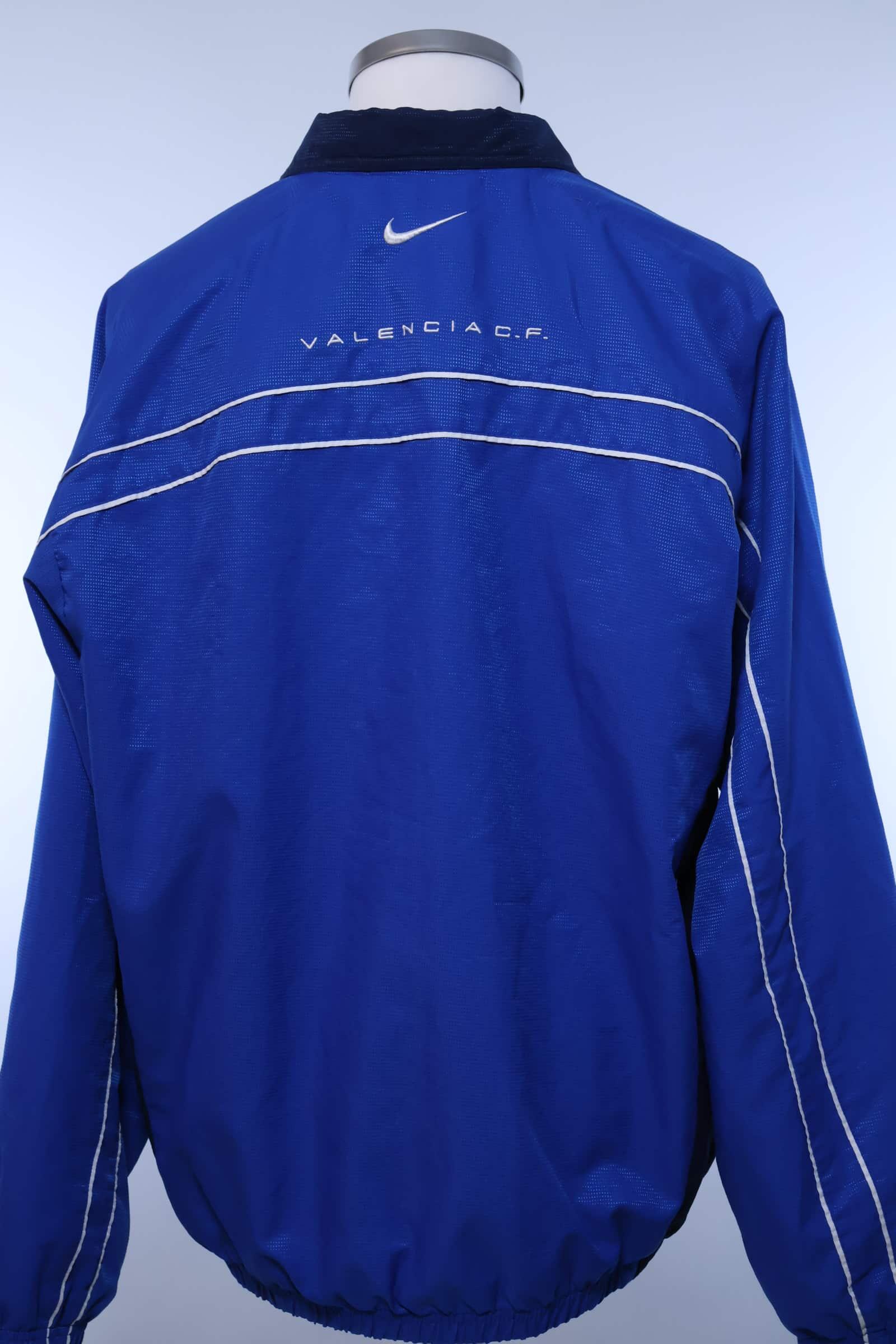 Valencia Cf 2001/02 Track Jacket - L Authenic Original Football Shirt