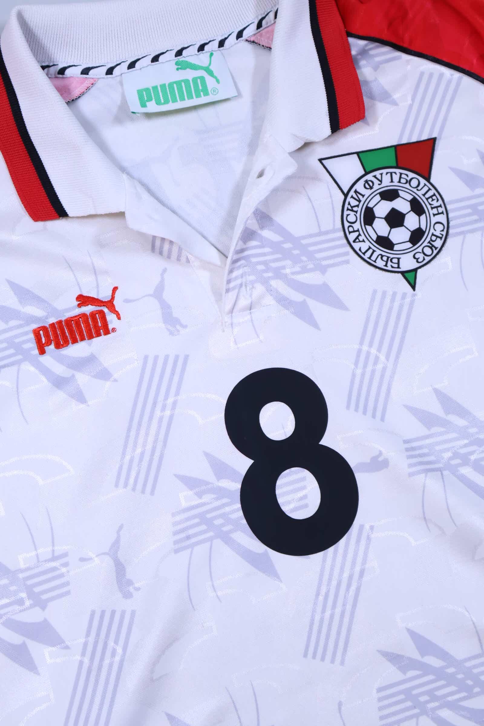 Bulgaria 1996/97 Stoitchkov #8 Template Shirt - XL Authenic Original Football Shirt