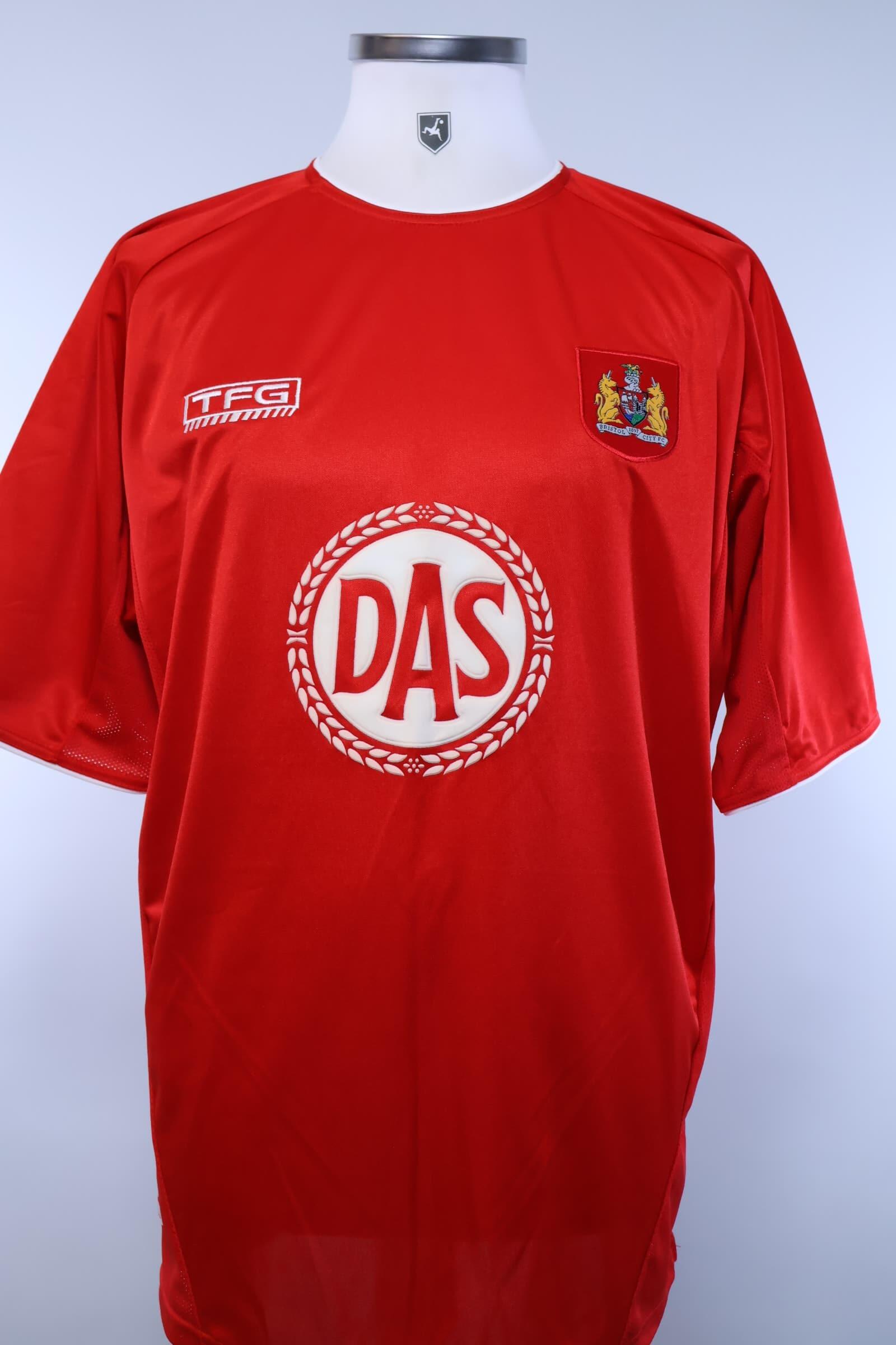 Bristol City F.C 2004/05 Home Shirt - LAuthentic Original Football Shirt