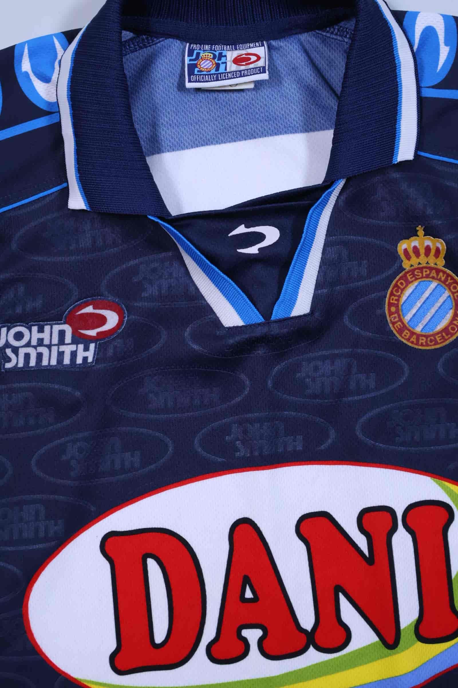 Espanyol De Barcelona 1999/00 Away Shirt - M Authenic Original Football Shirt
