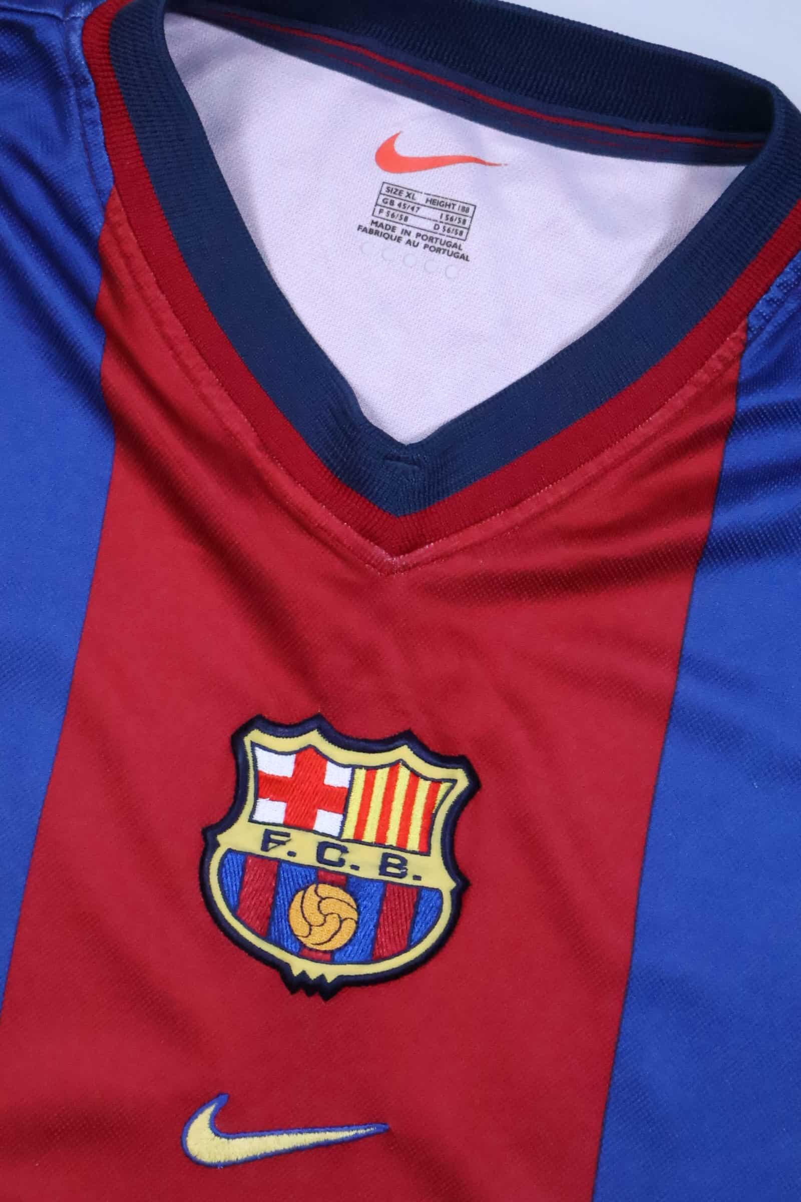 Barcelona 1998/00 Rivaldo #11 Home Shirt - XL Authenic Original Football Shirt