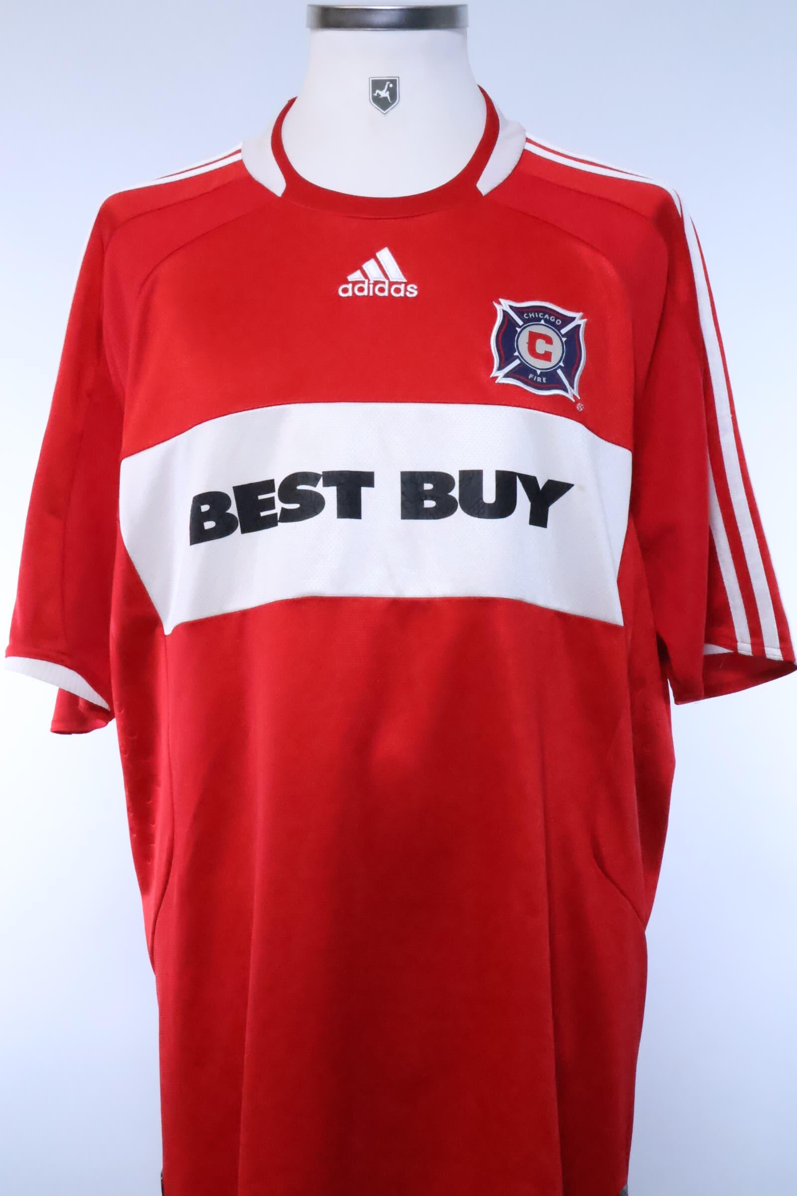 Chicago Fire 2008/09 Blanco #10 Home Shirt - L Authenic Original Football Shirt