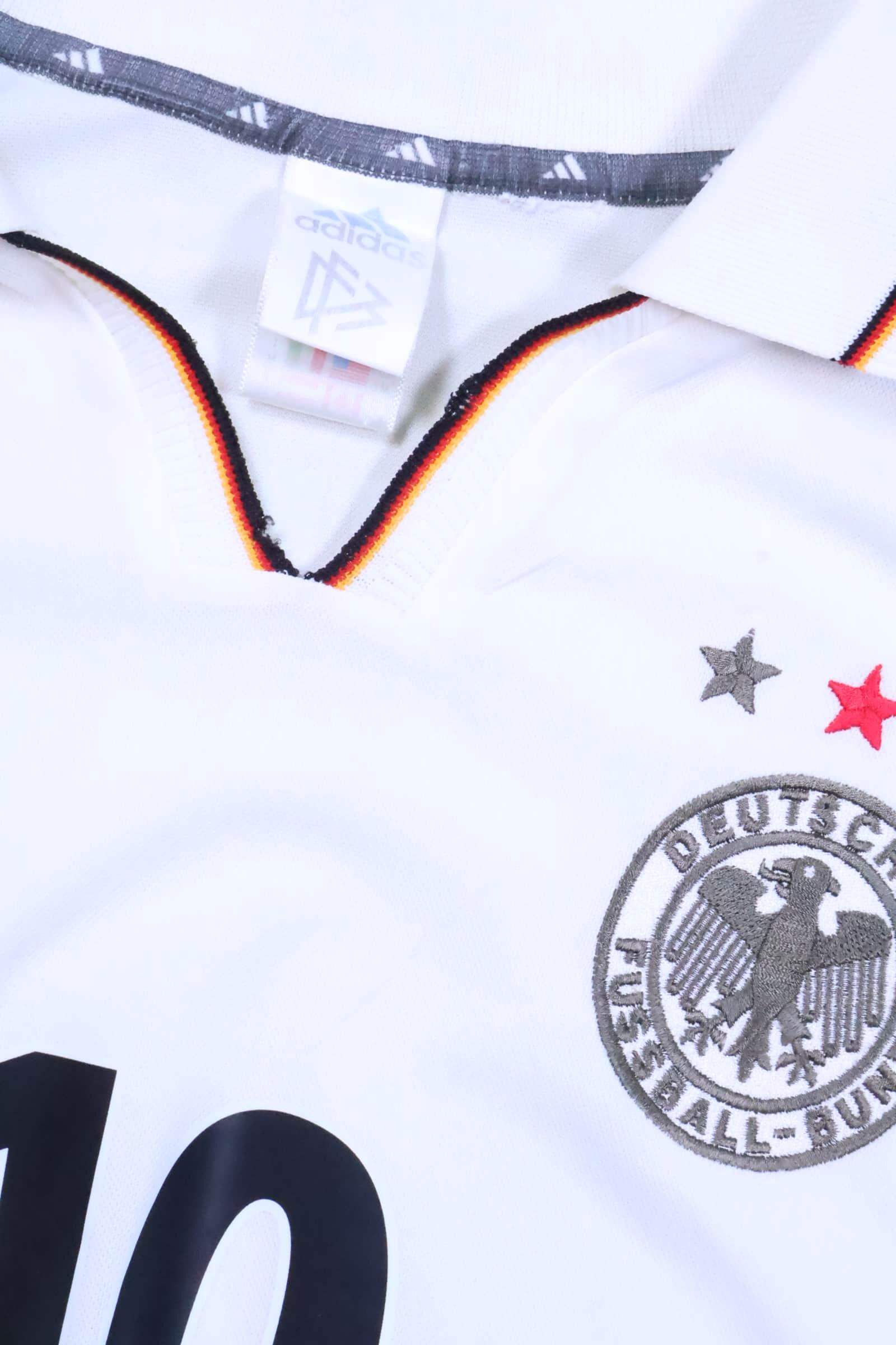 Germany 2000/ Matthäus #10 Home Shirt - M Authenic Original Football Shirt
