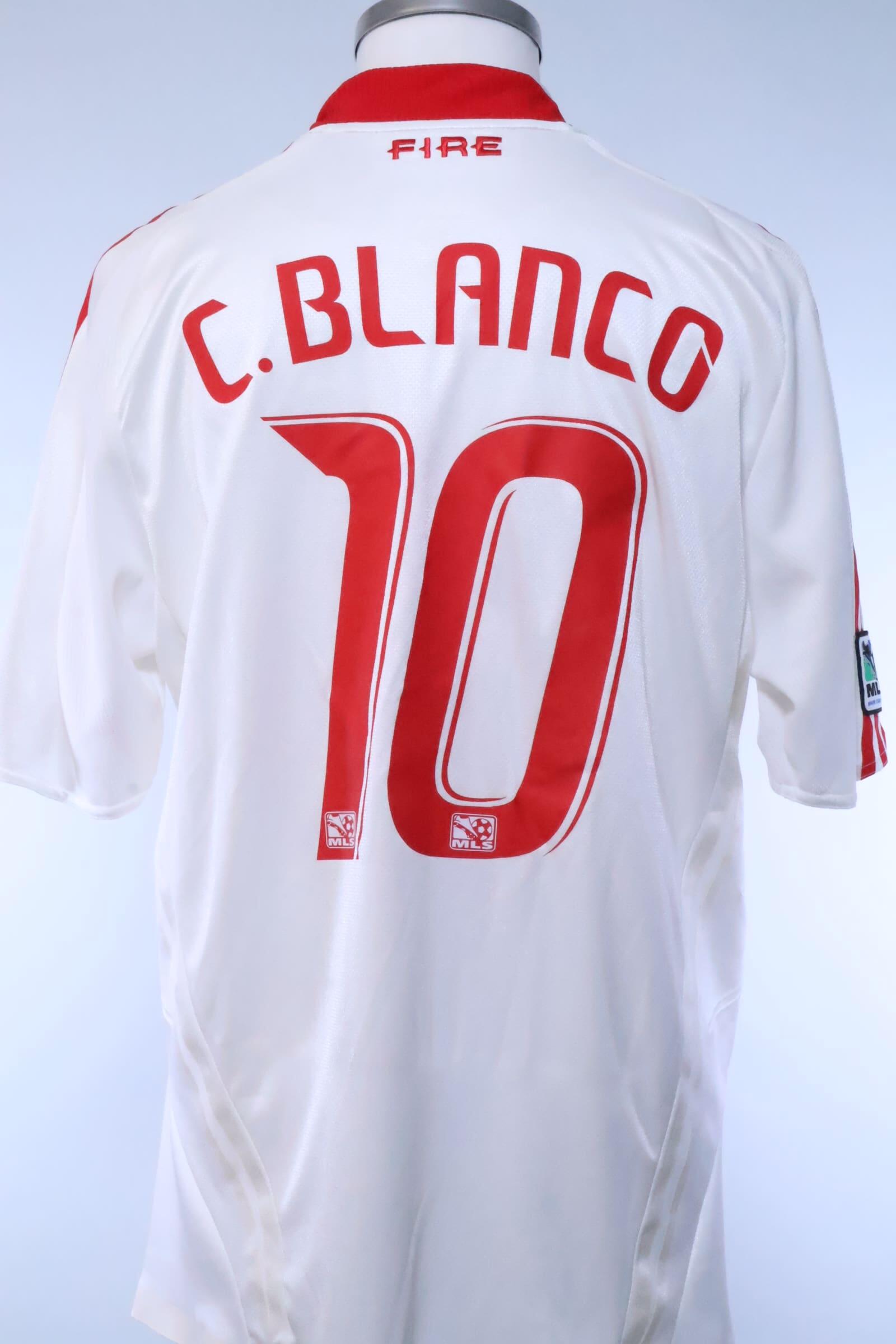 Chicago Fire 2008/09 C. Blanco #10 Away Shirt - Player Issue - LAuthentic Original Football Shirt
