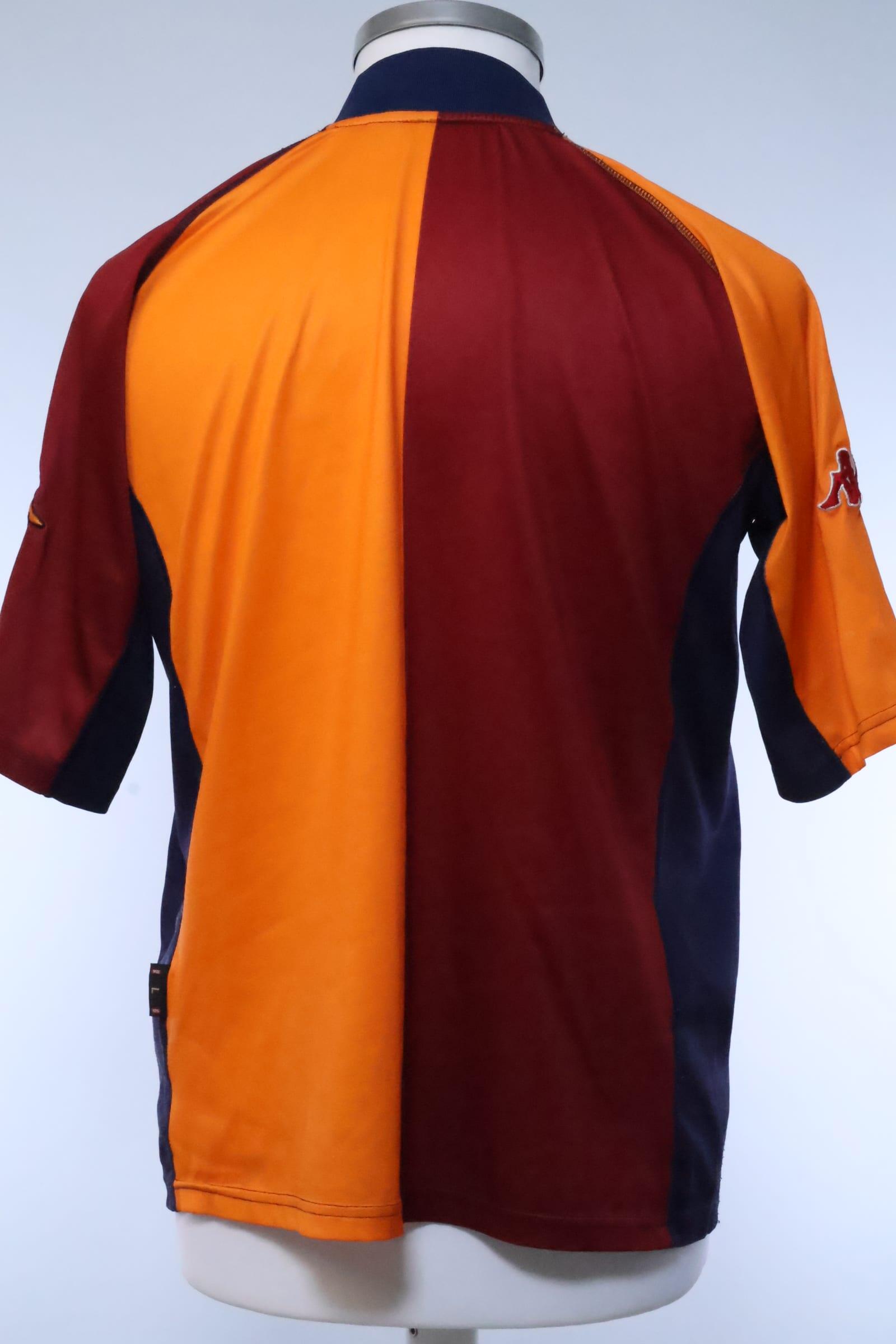 As Roma 2001/02 Home Shirt - S Authenic Original Football Shirt