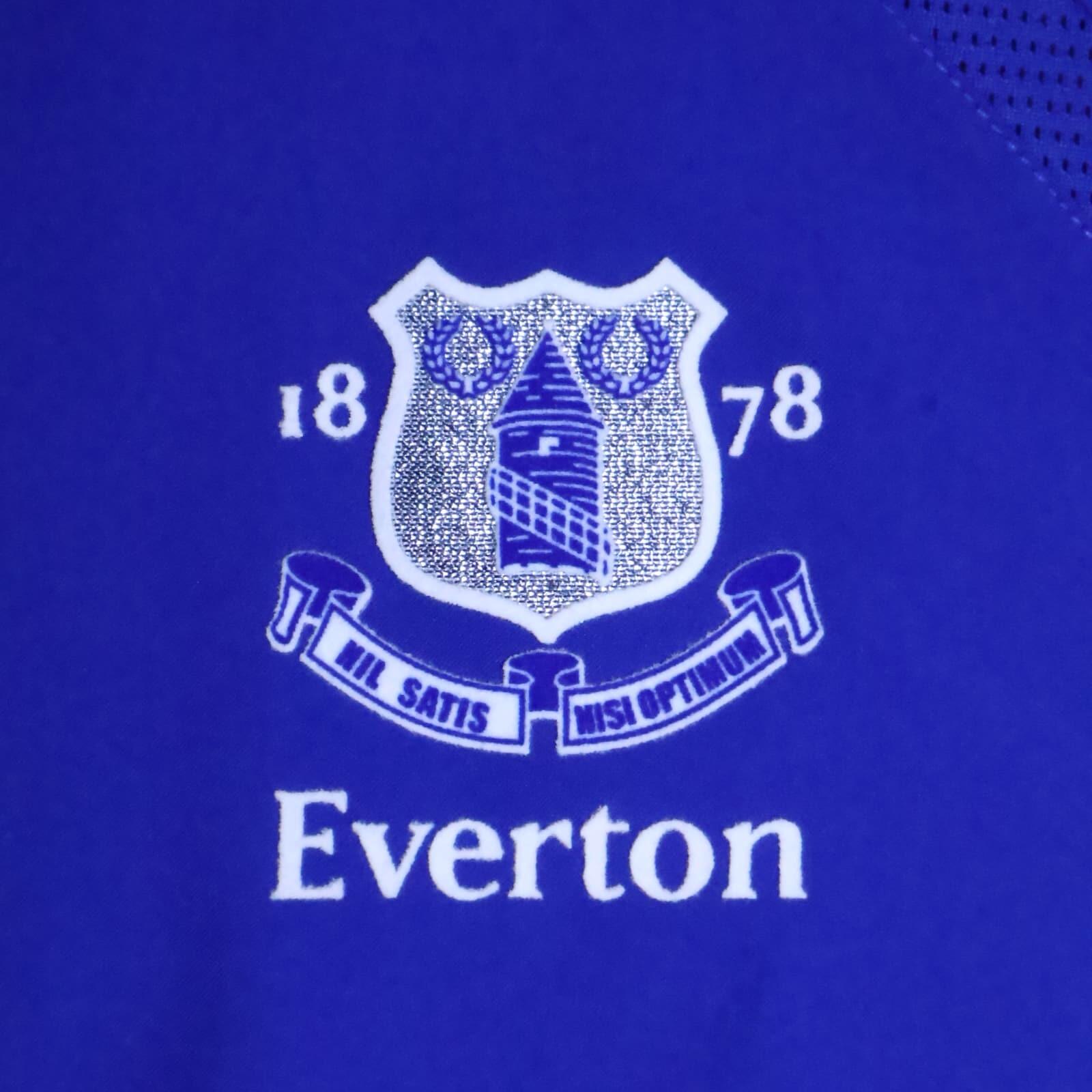 everton football shirt jersey