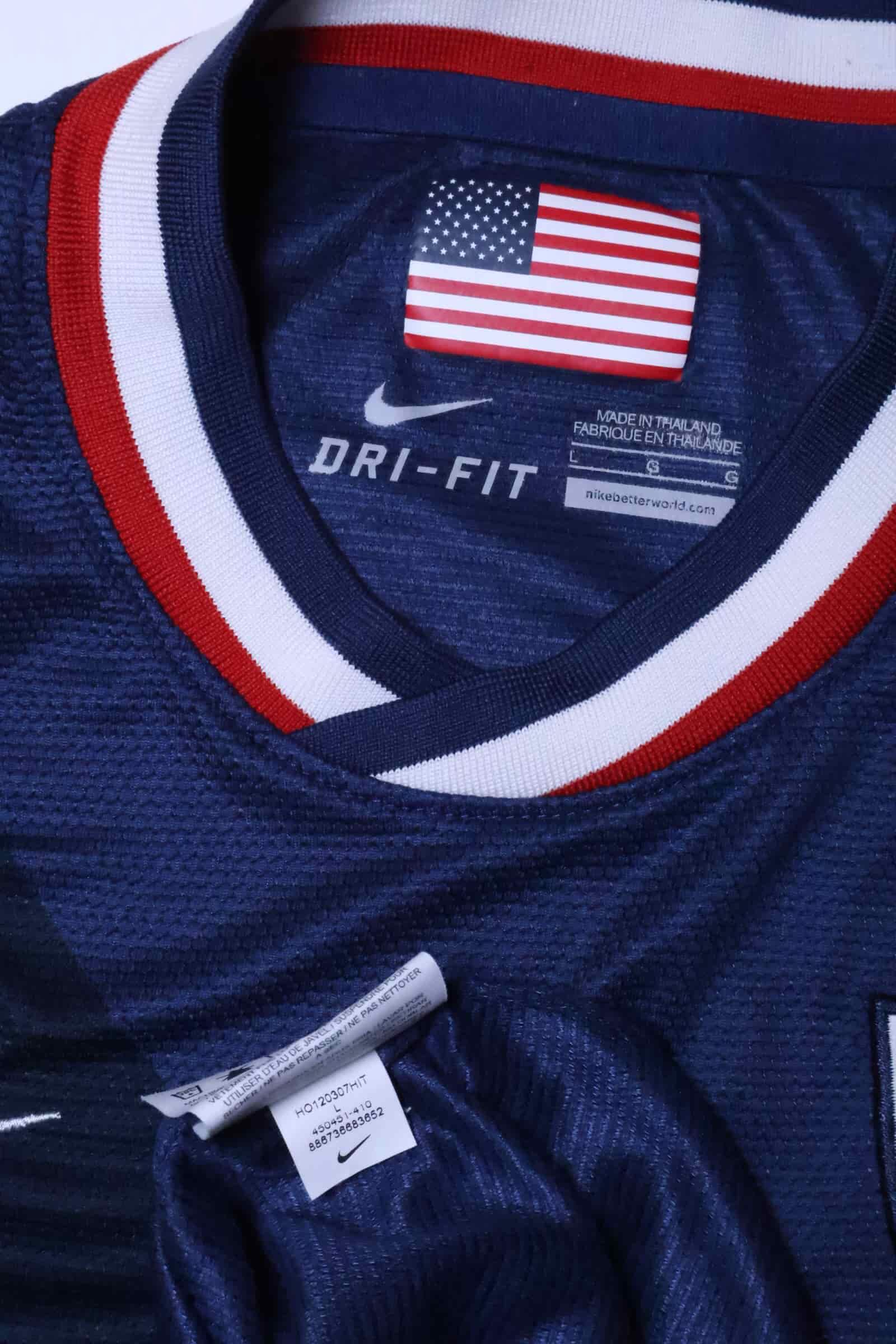 United States Of America 2012/13 Away Shirt - L Authenic Original Football Shirt