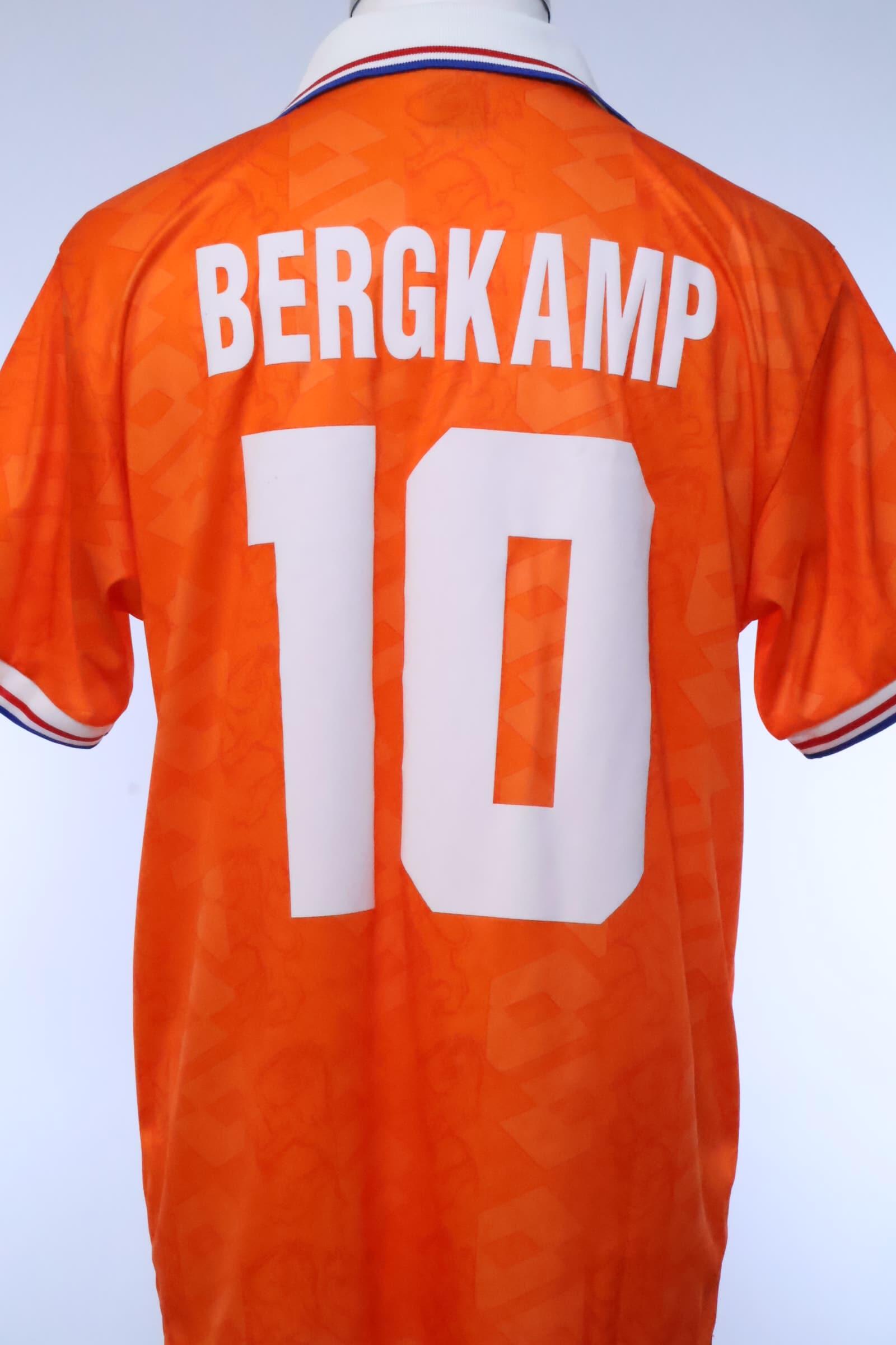 Netherlands 1994/ Bergkamp #10 Home Shirt - MAuthentic Original Football Shirt
