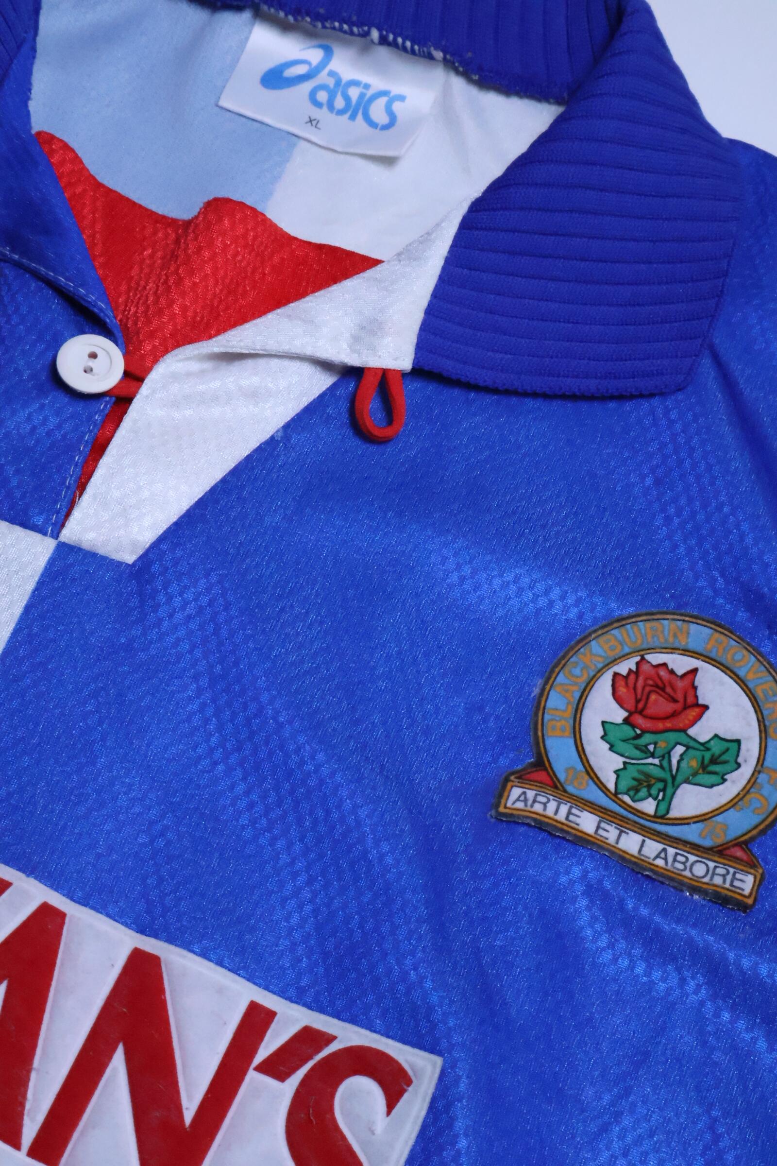 Blackburn Rovers 2001/02 Home Shirt - XL Authenic Original Football Shirt