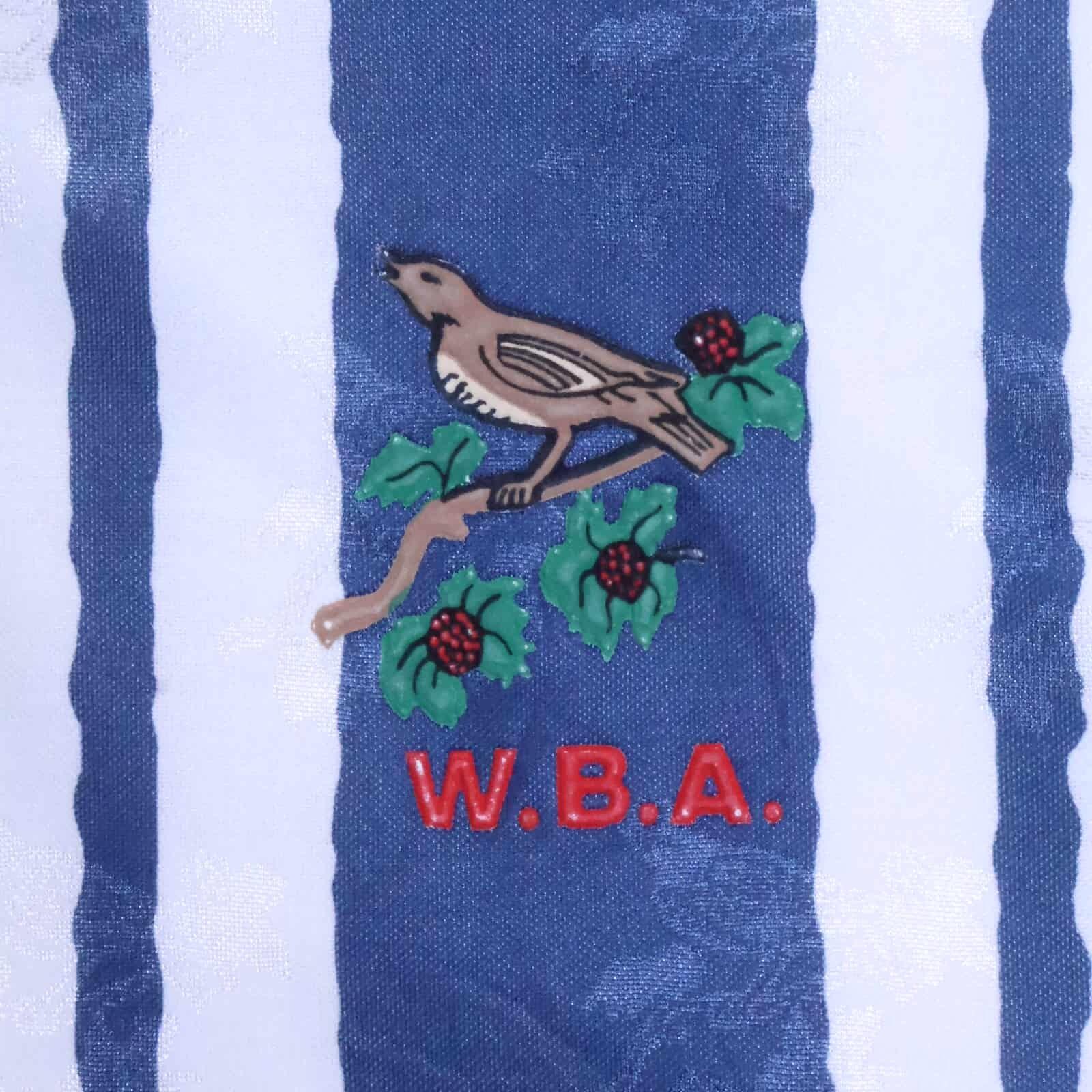 west bromwich albion football shirt