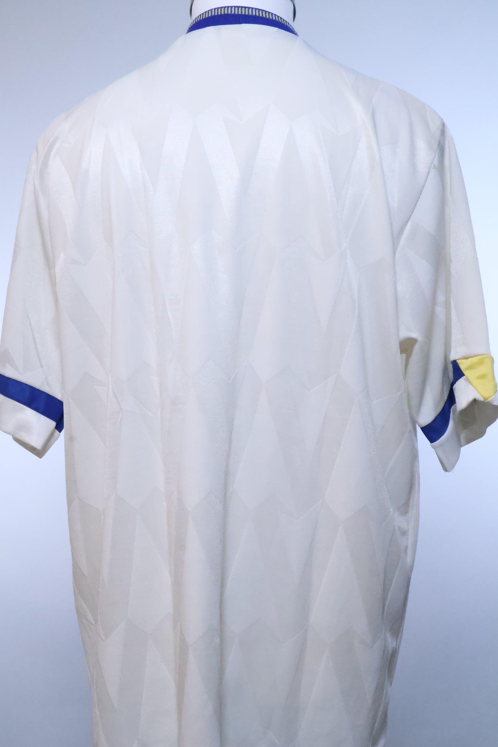Leeds United 1990/91 Home Shirt - XXL- BACK