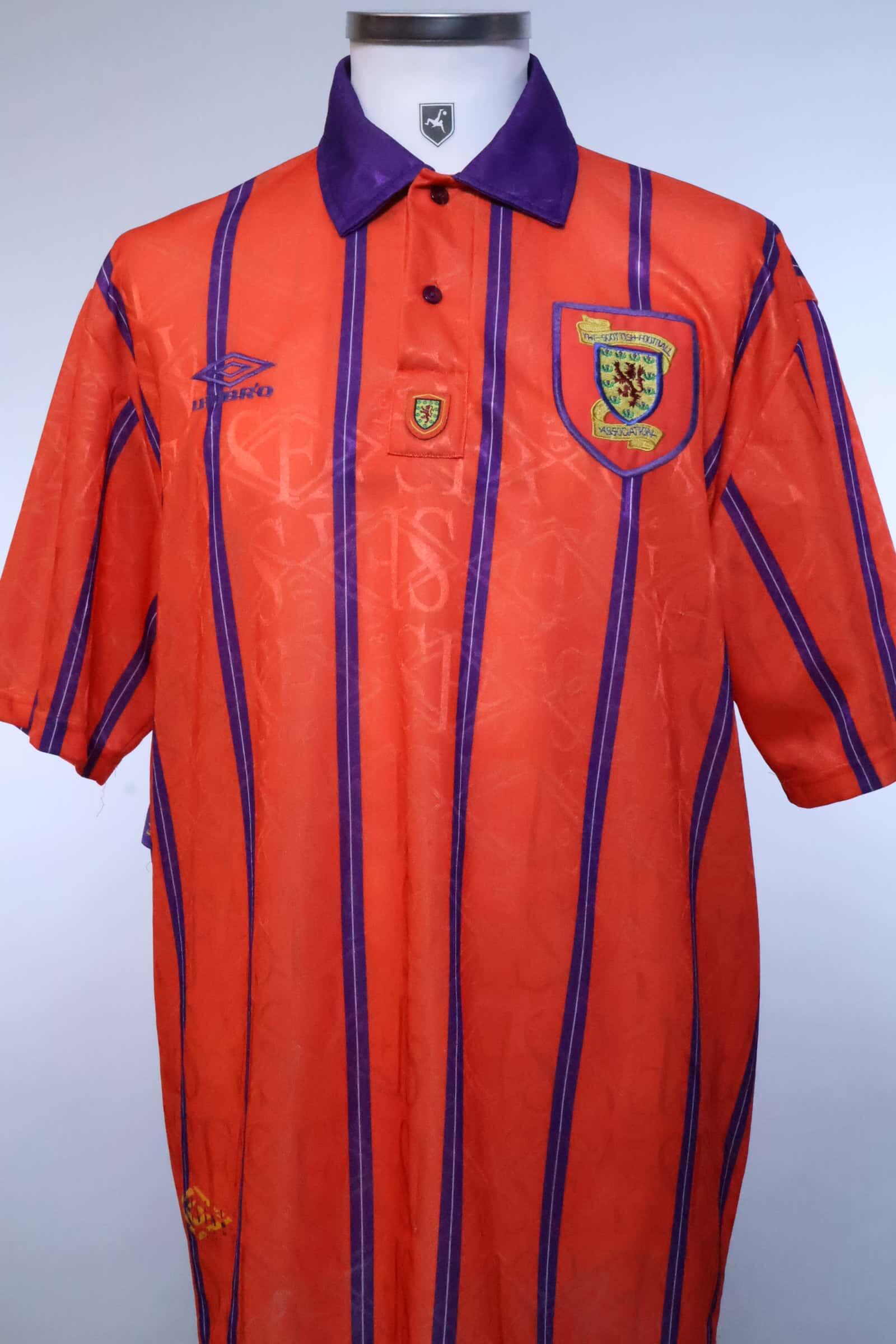 Scotland 1993/95 Away Shirt - XL- FRONT
