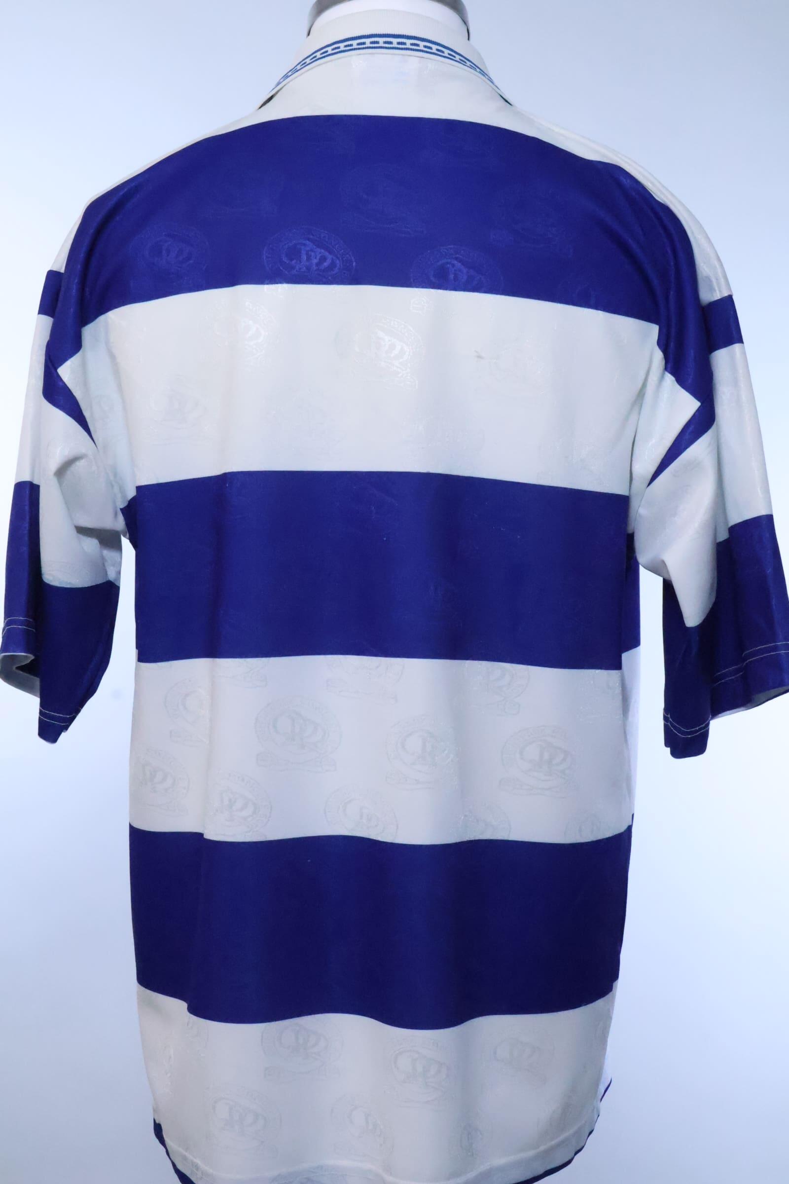 Queens Park Rangers 1993/94 Home Shirt - L- BACK