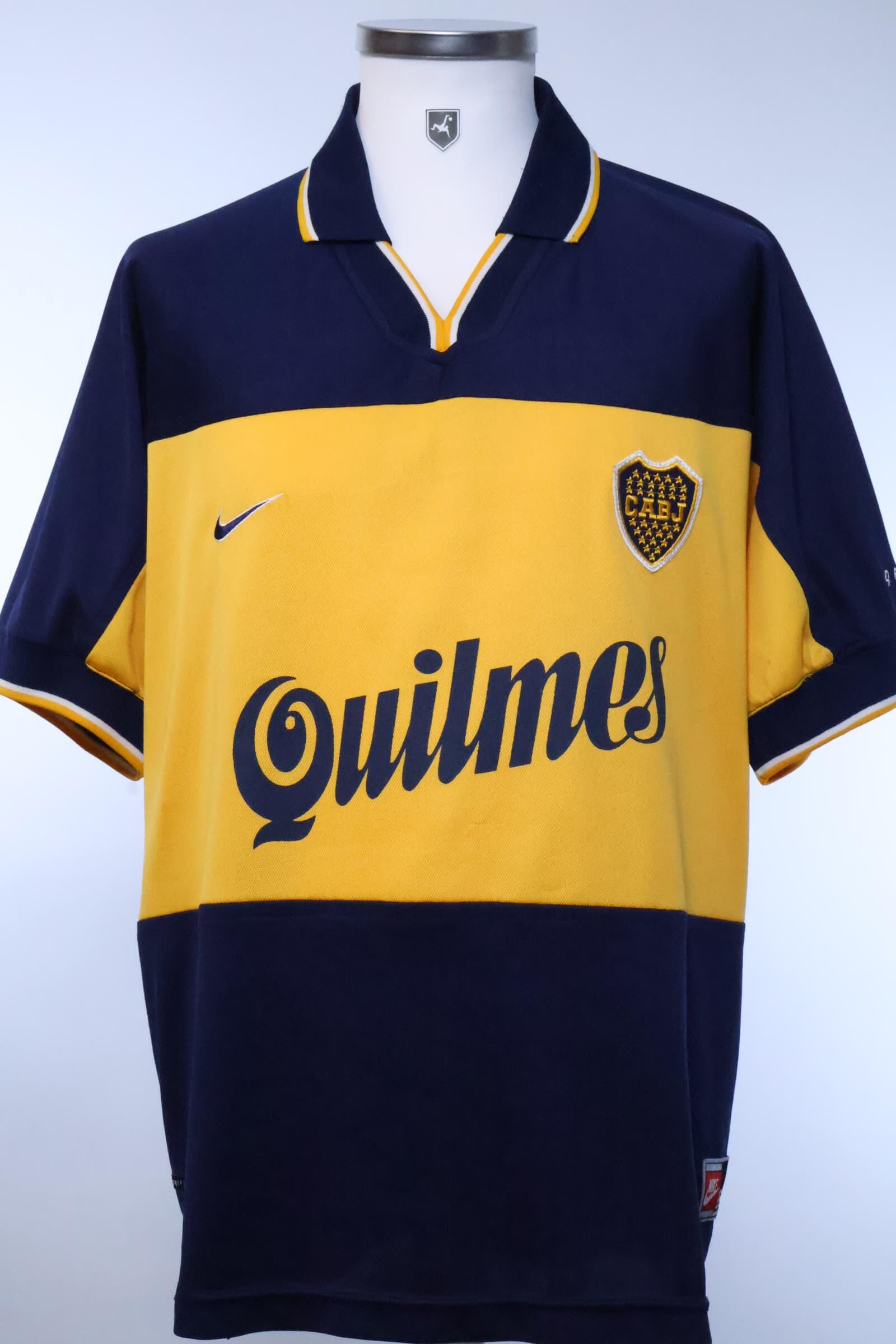 Boca Juniors 1998/99 Palermo #9 Home Shirt - XL- FRONT