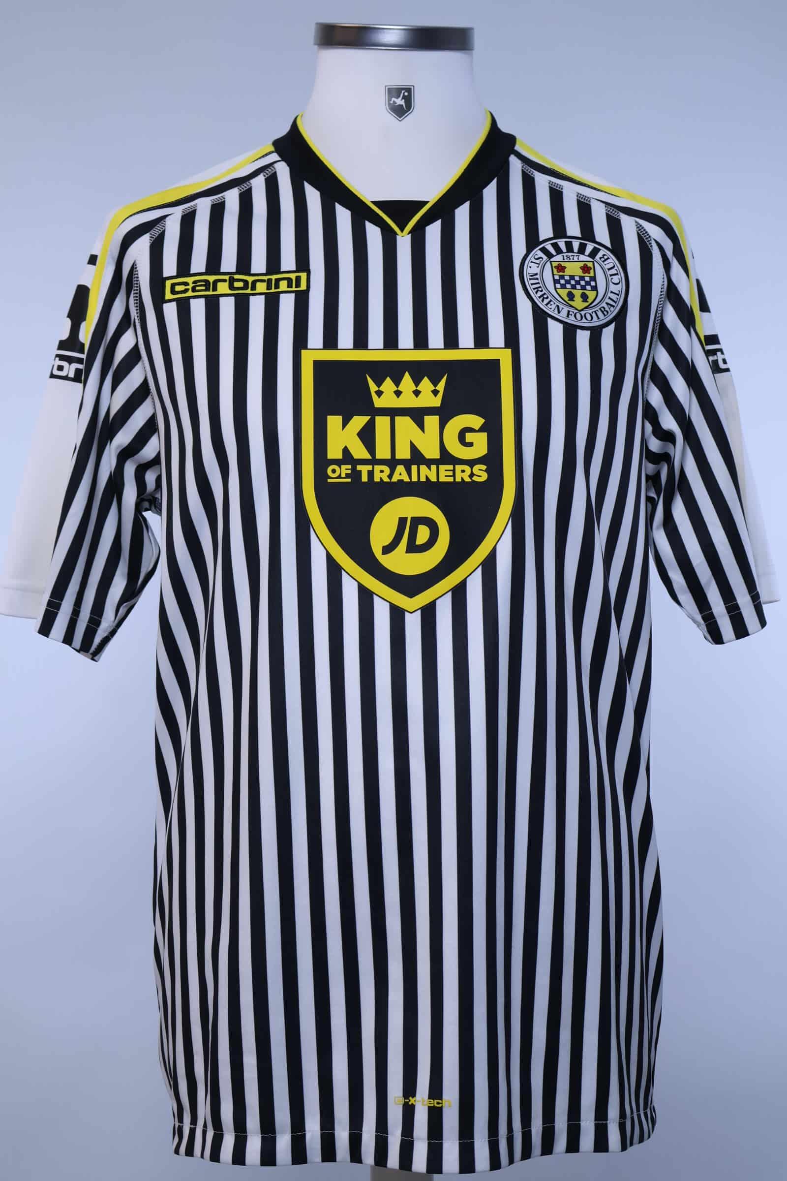 St Mirren 2014/15 Home Shirt - M- FRONT