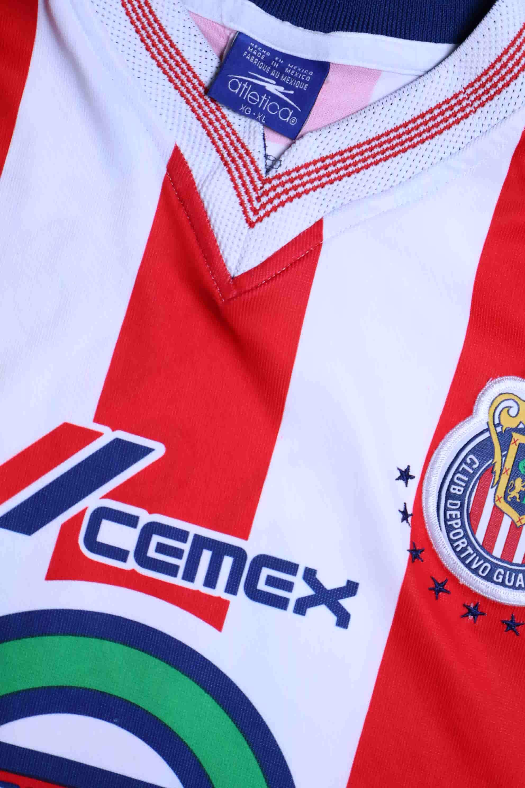Chivas De Guadalajara 1991/92 Home Shirt - XL- TAGS