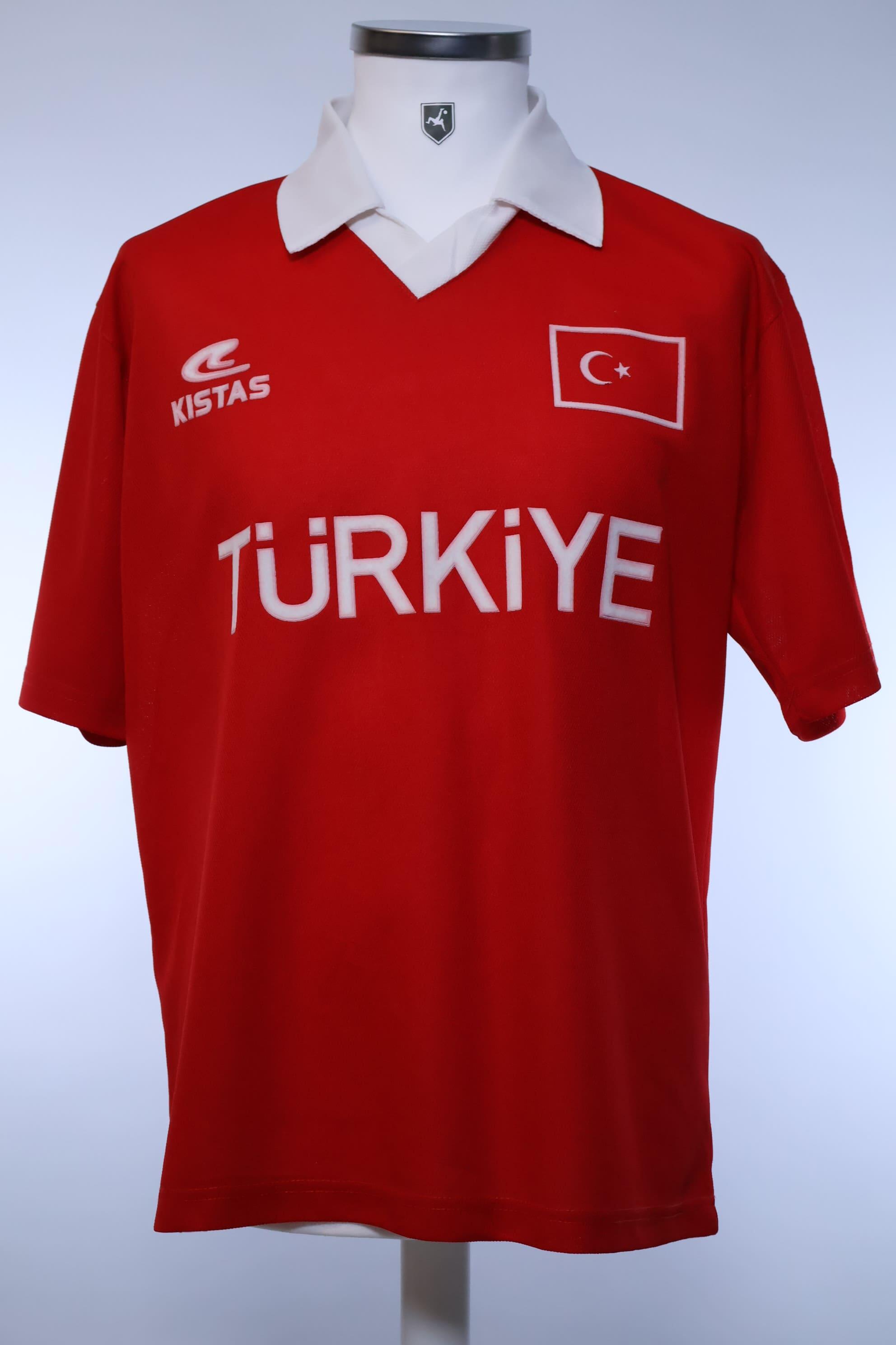 Turkey 2001/04 Home Shirt - M- FRONT