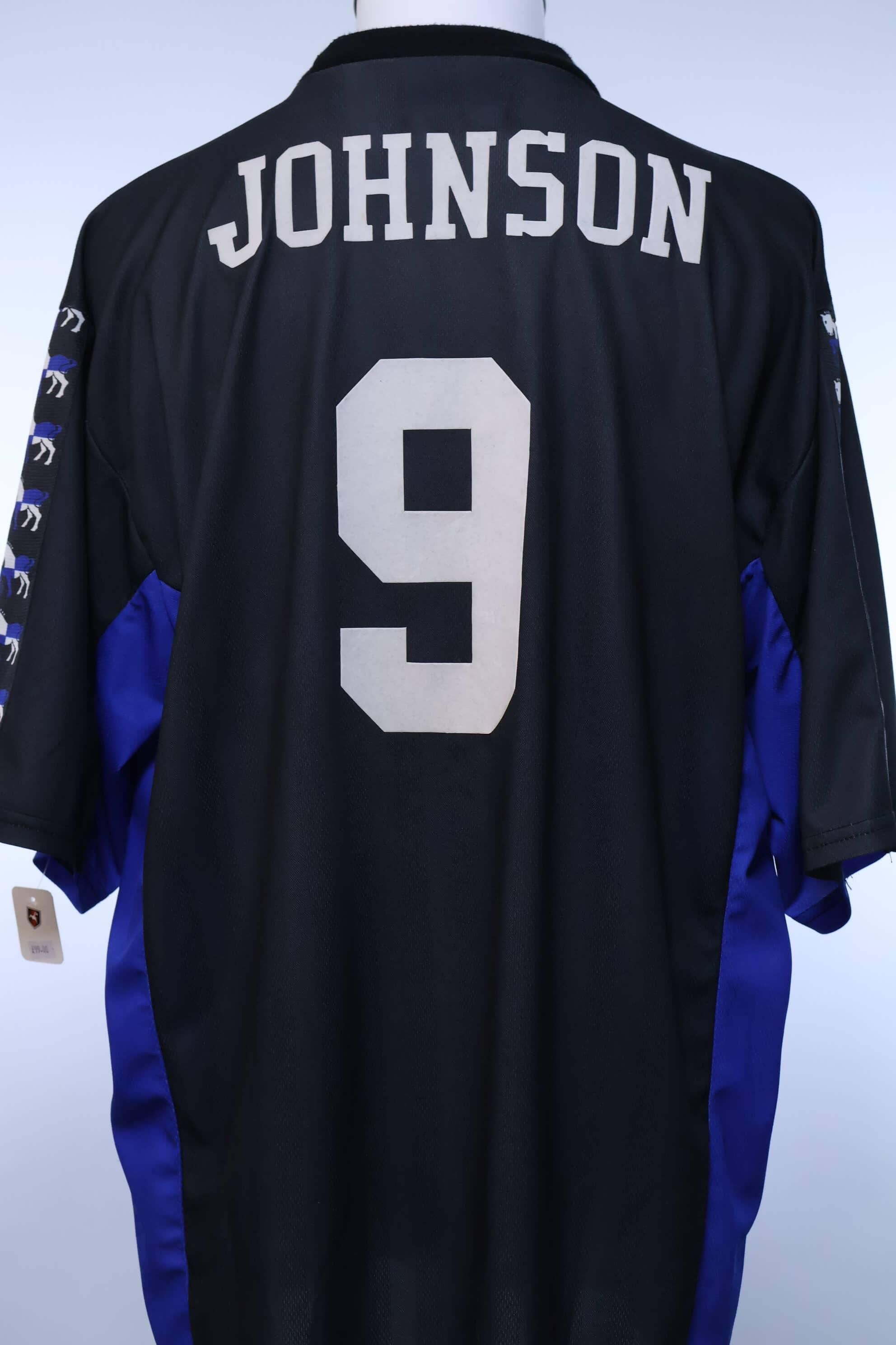 Ipswich Town Johnson #9 1997/99 Training Shirt - XL Authentic Original Football Shirt
