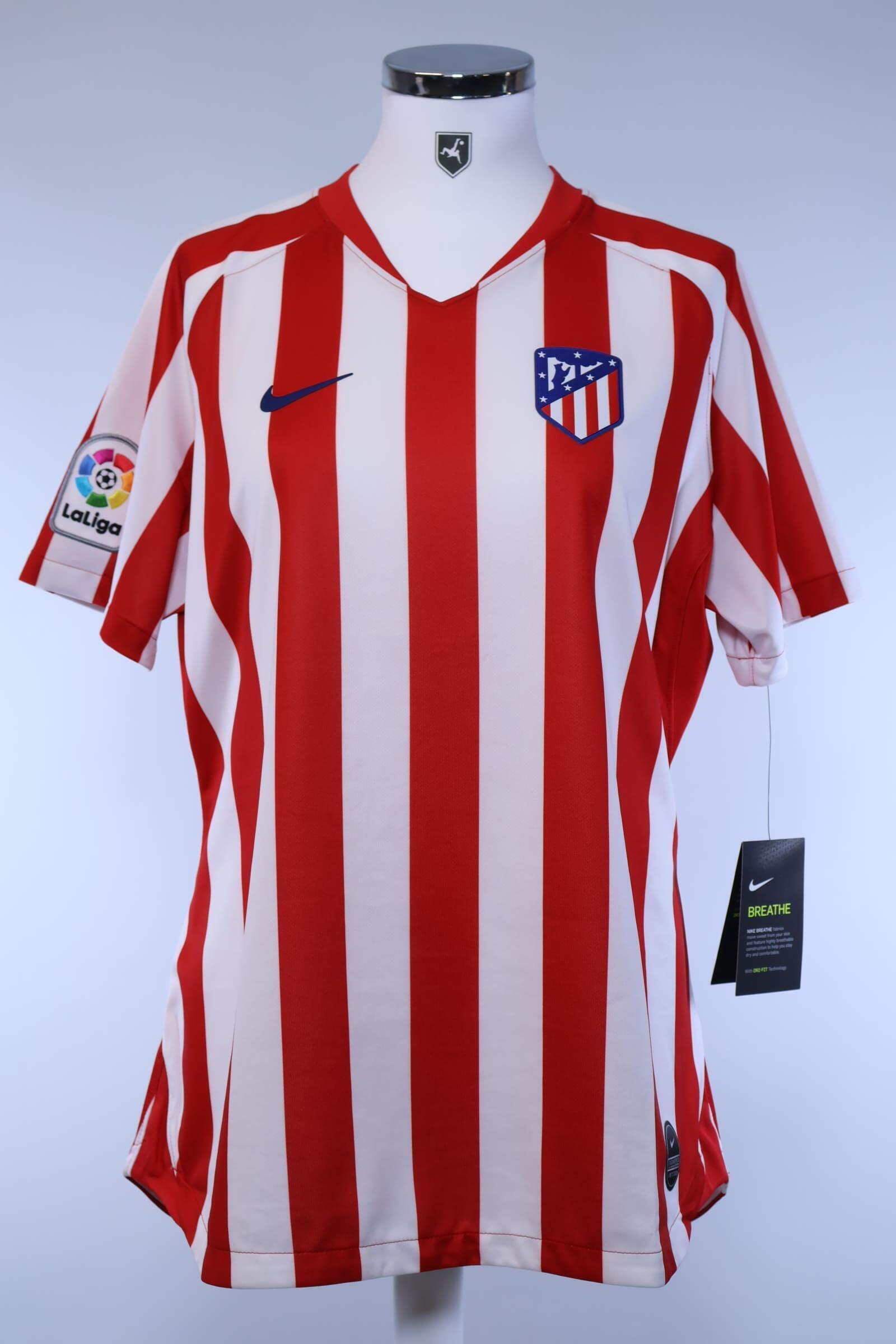 Atlético De Madrid 2019/20 Home Shirt - XL (Womens)Authentic Original Football Shirt