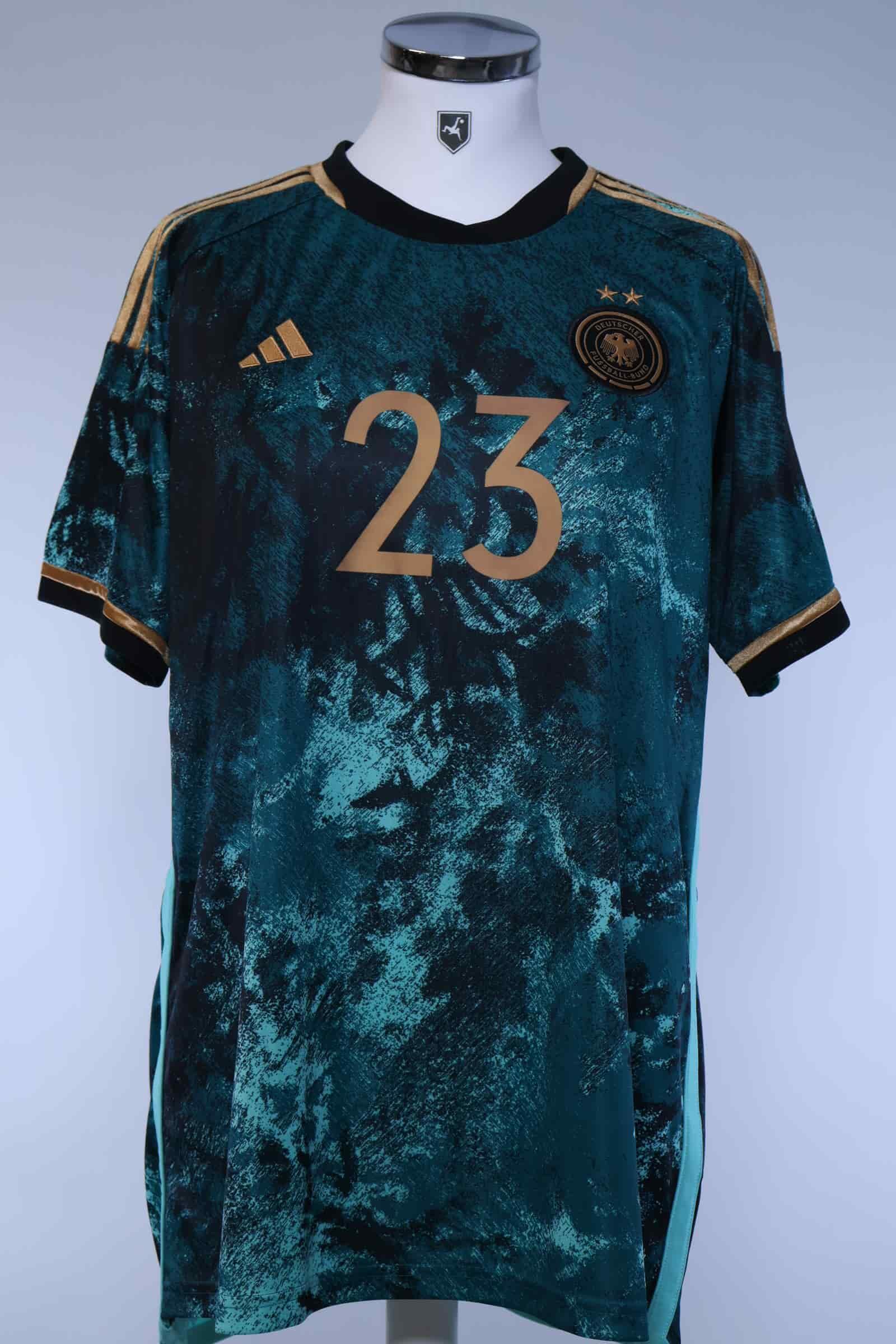 Germany 2023/ Doorsoun #23 World Cup Away Shirt - XL (Womens)Authentic Original Football Shirt