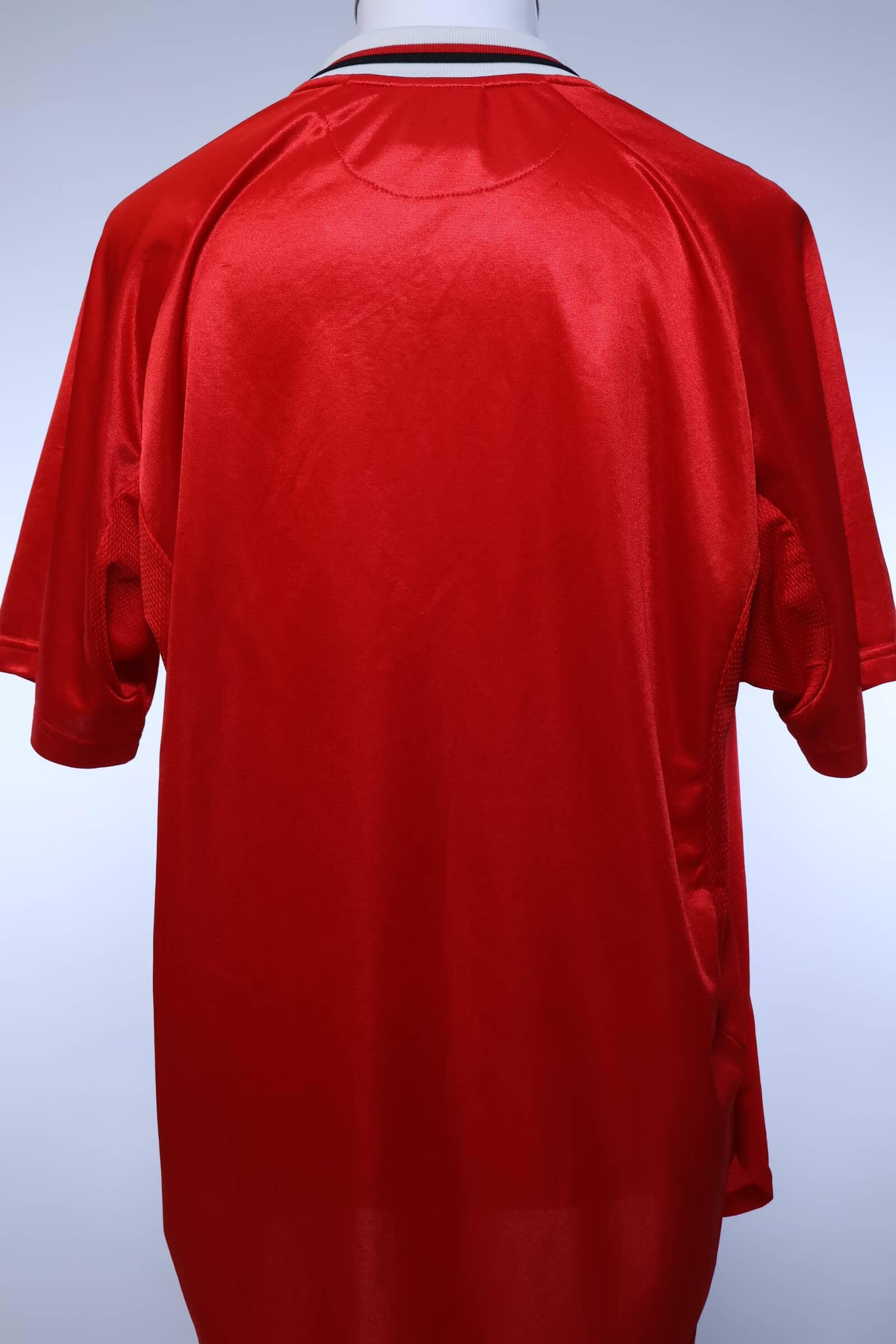 Manchester United 1998/99 Home Shirt - XL- BACK