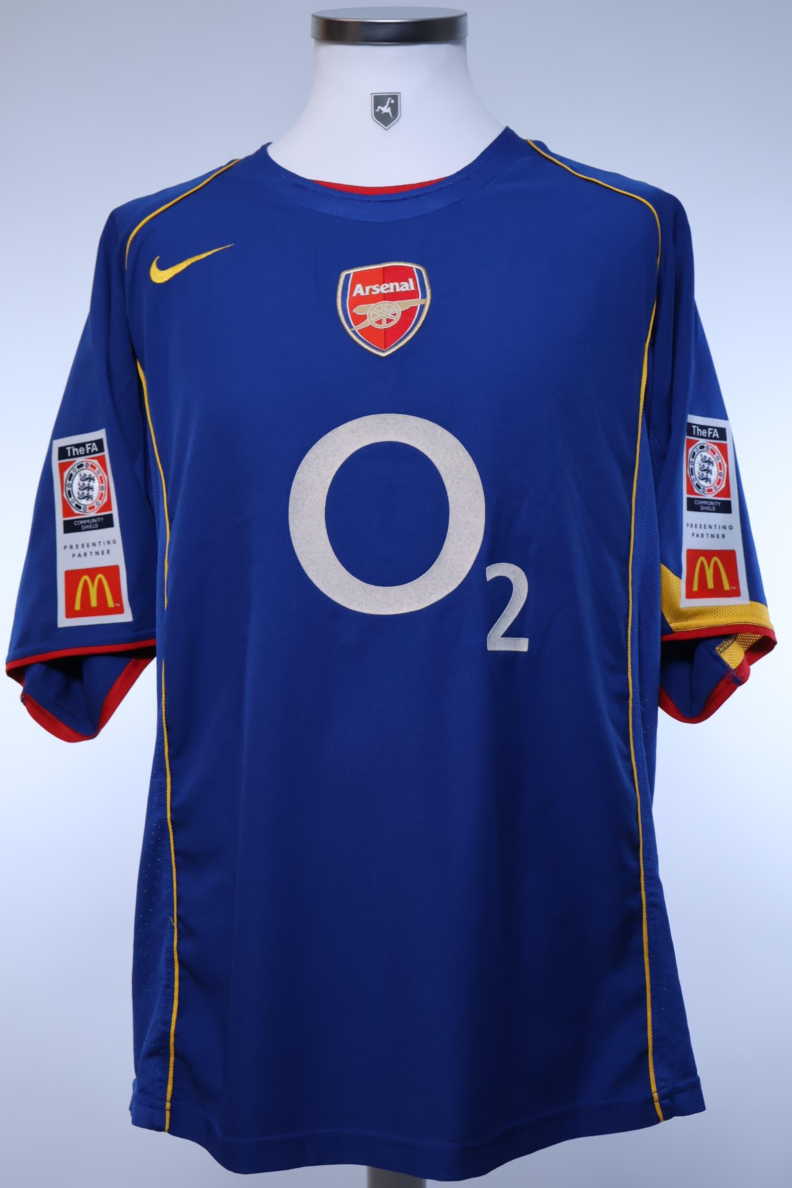 Arsenal Lauren #12 2004/05 Away Shirt - XL- BACK