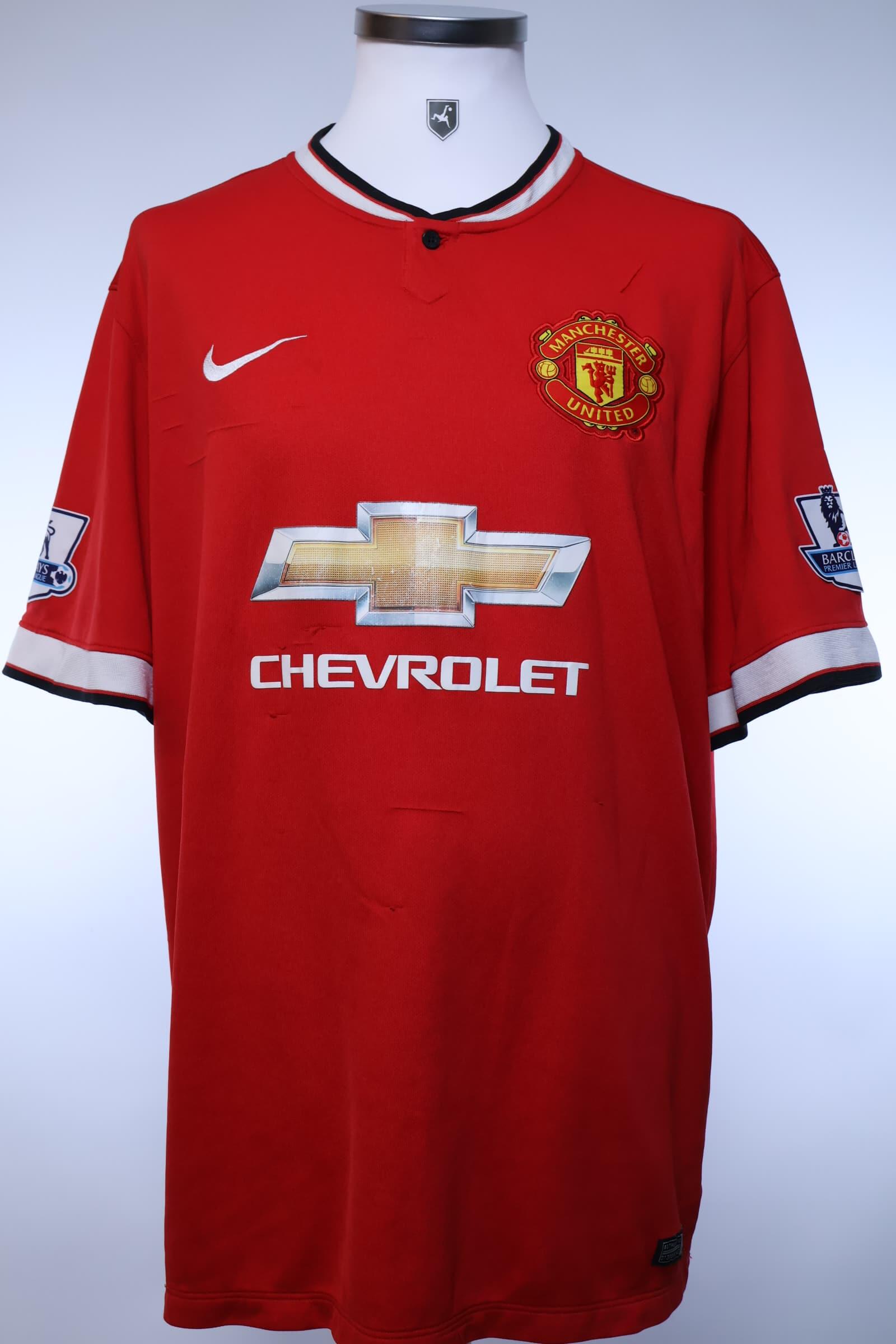 Manchester United Rooney #10 2014/15 Home Shirt - XXL- BACK