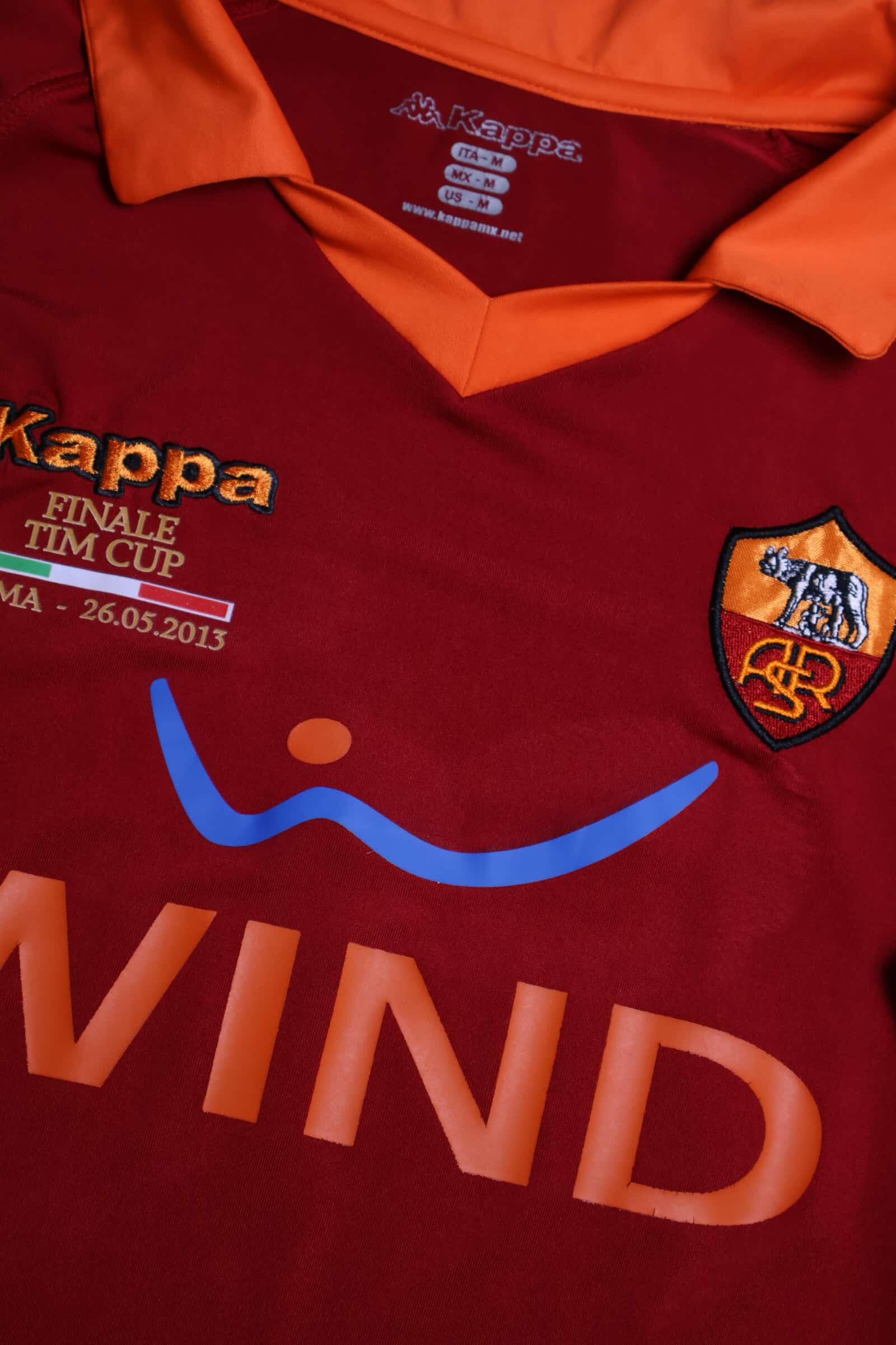 As Roma Totti #10 2012/13 Home Shirt - M- TAGS